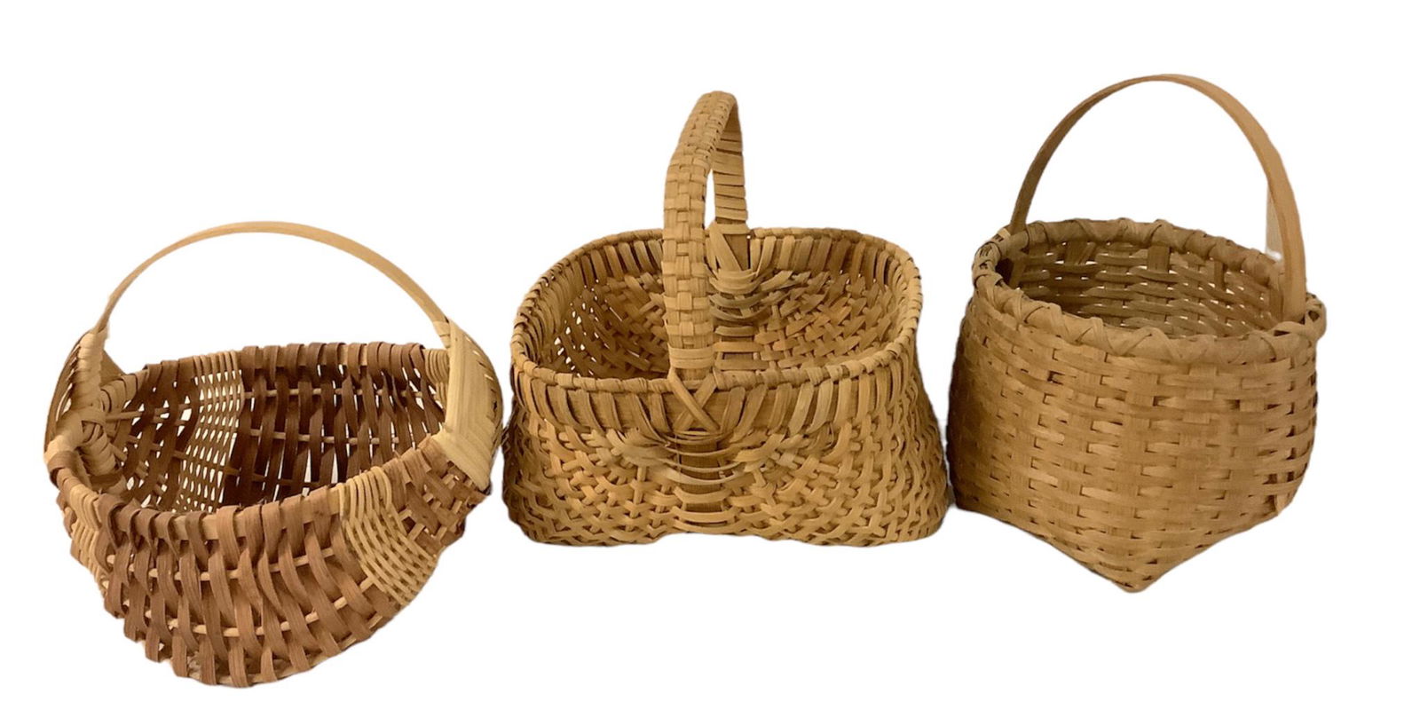 One Buttocks Basket and 2 baskets ranging from 4.5" to 6" high. (1 of 1)