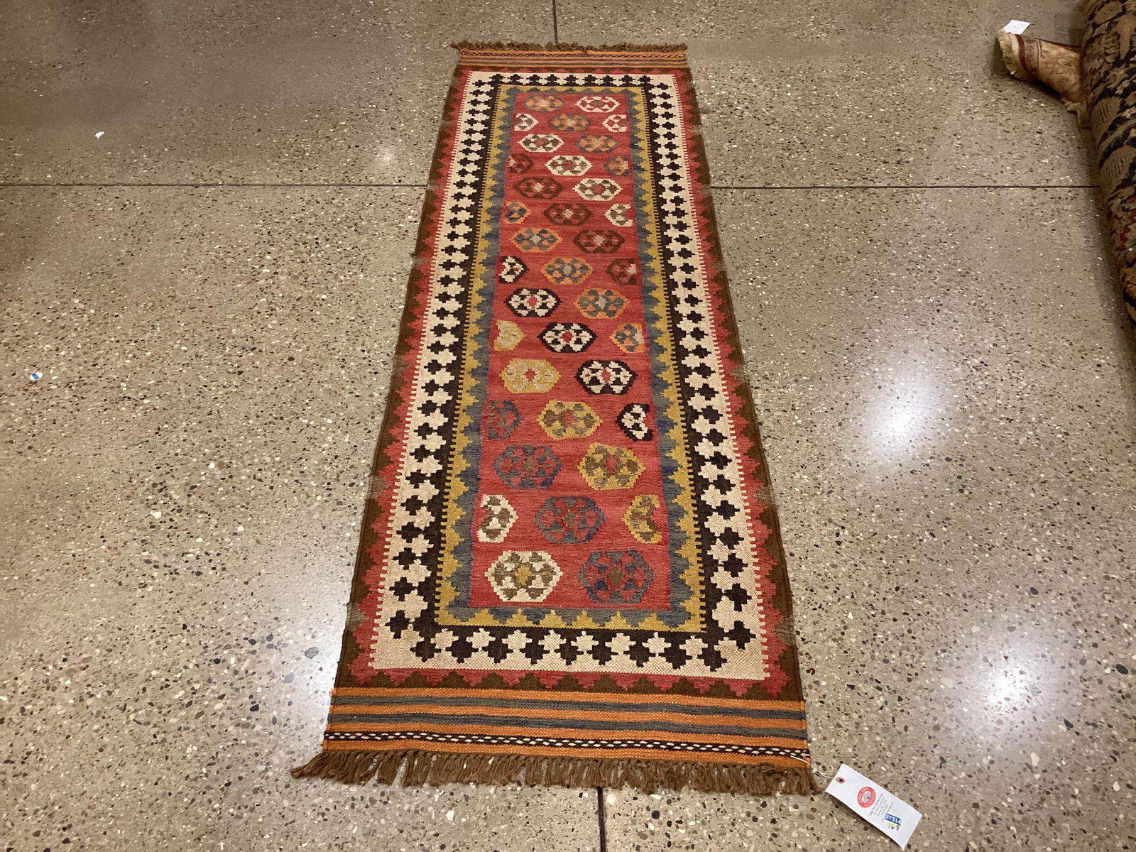 Oriental rug, Kilim, 2'6" x 8'10". (1 of 5)