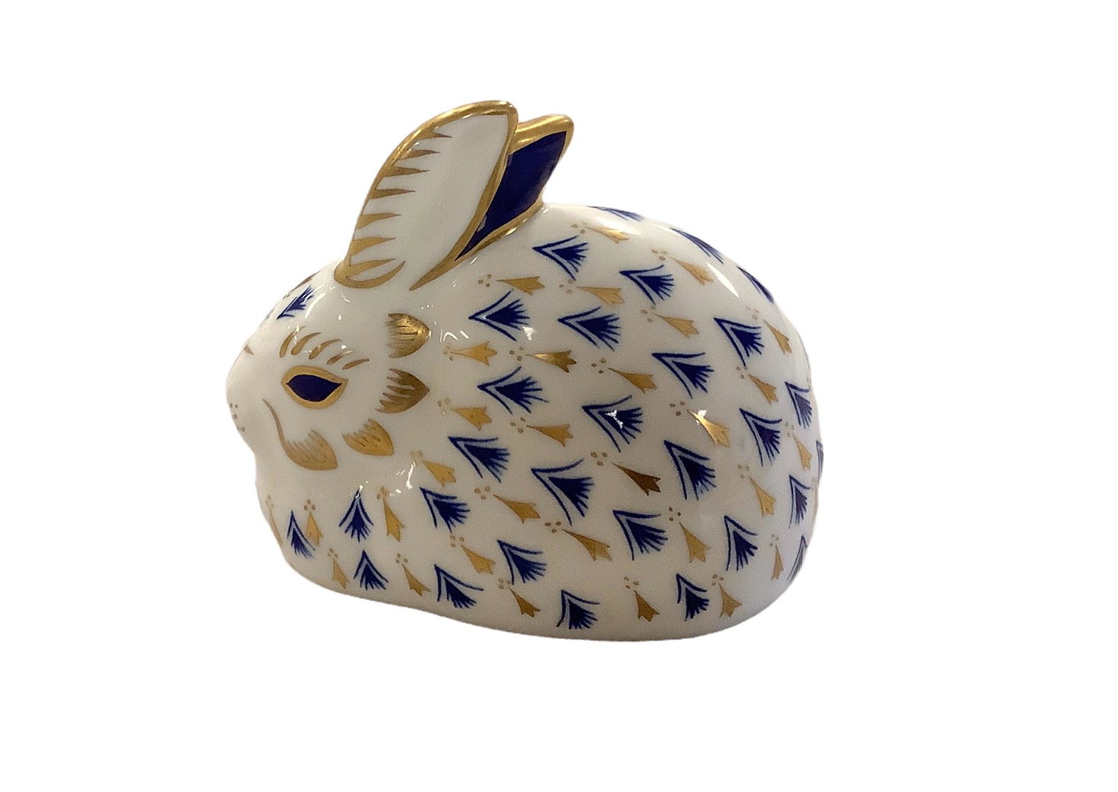 Royal Crown Derby Rabbit Gold Stopper vintage. (1 of 1)