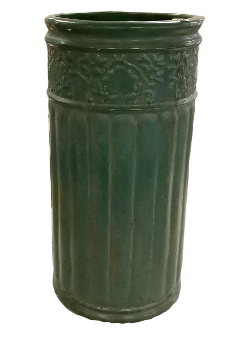 Weller umbrella stand 21" high 10" diameter. Couple of small chips. (1 of 1)