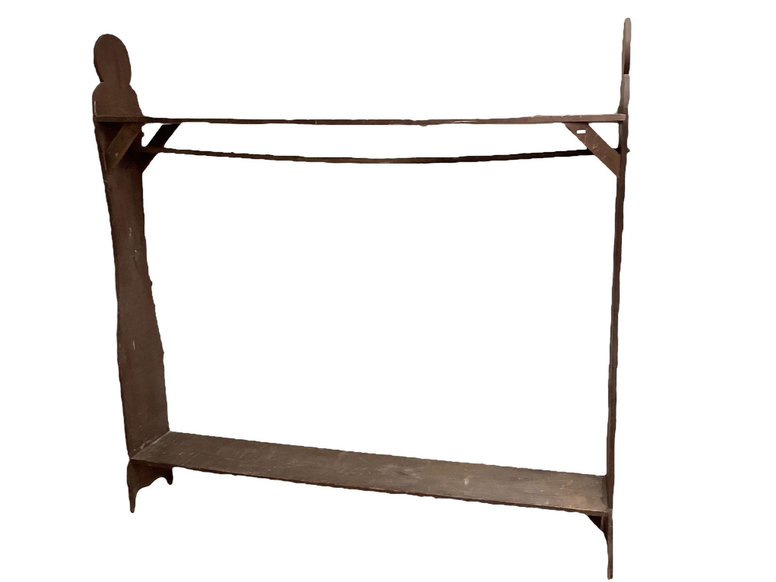 Rustic clothing rack, 73" wide. (1 of 1)