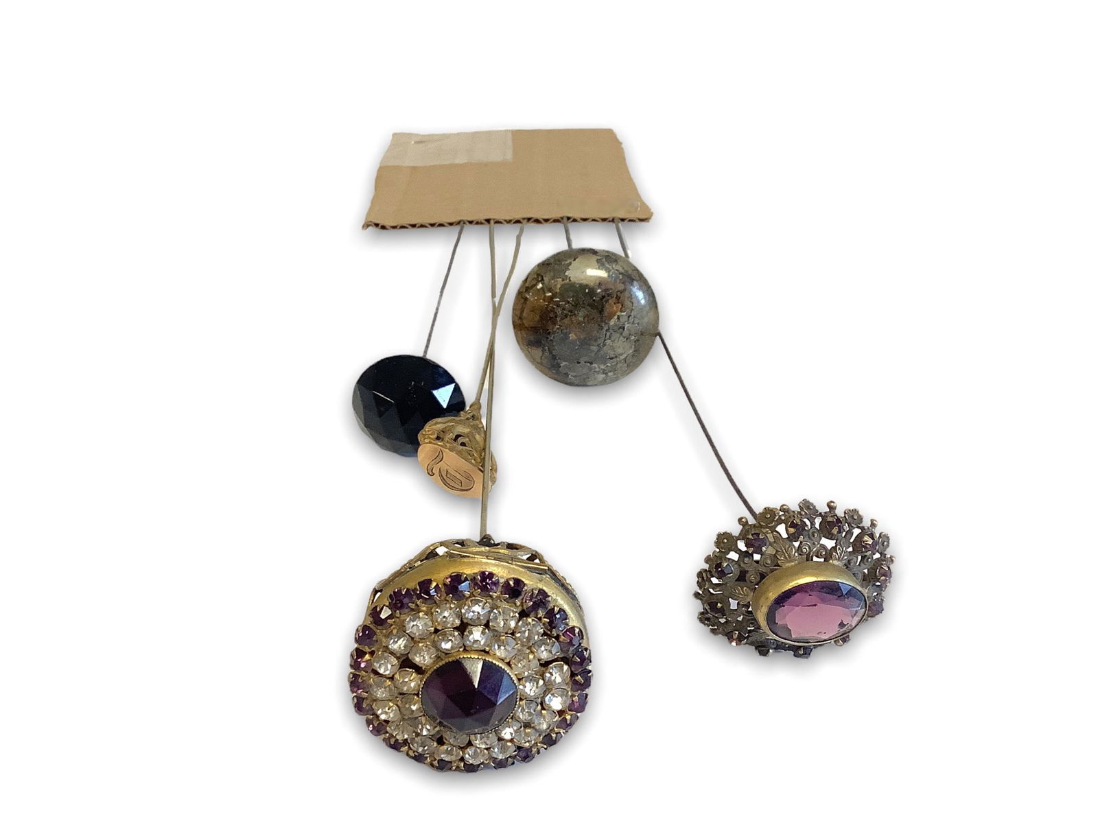 Vintage Hat Pins count of 5. (1 of 5)