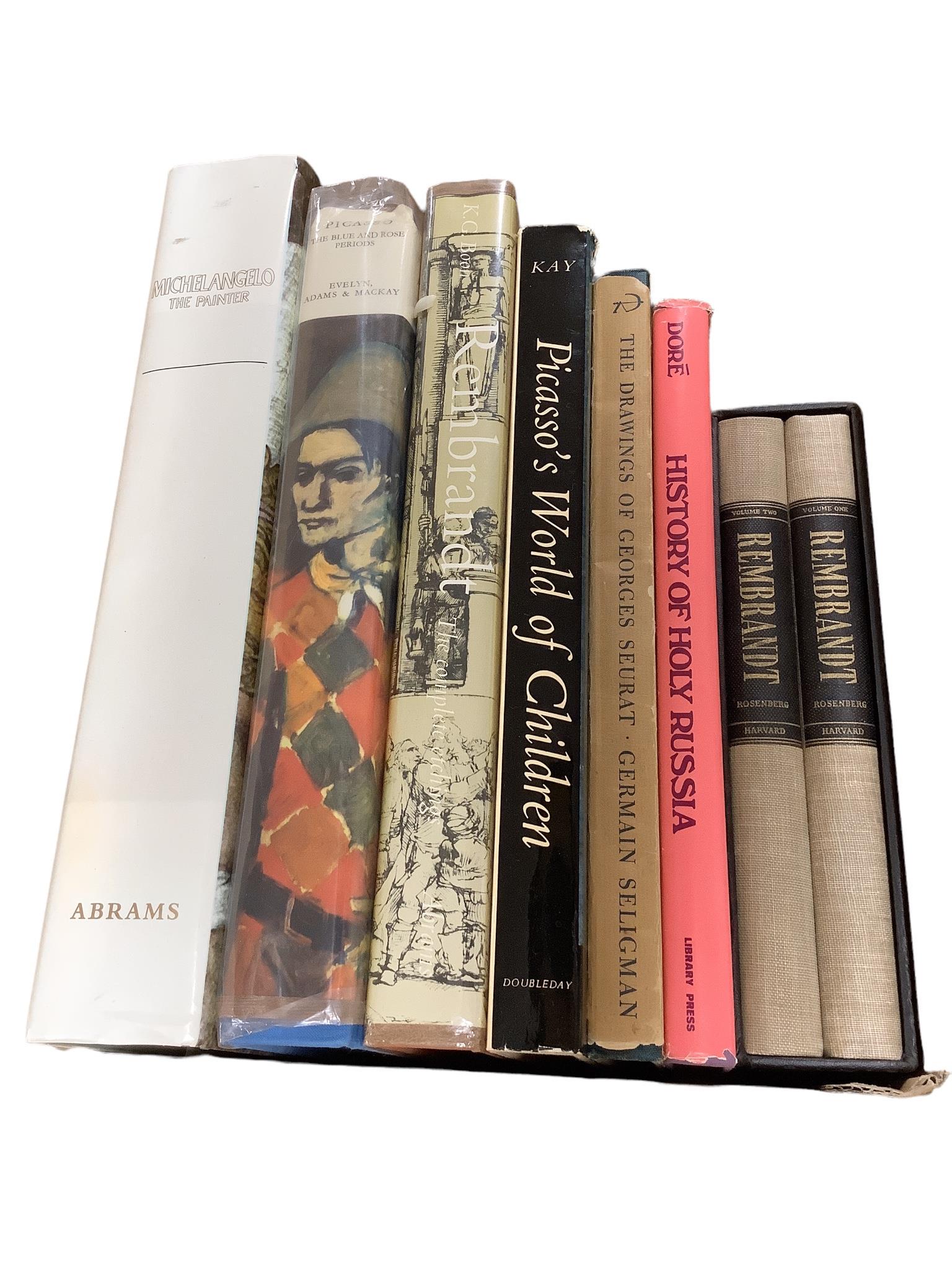 8 books on famous artists (1 of 1)