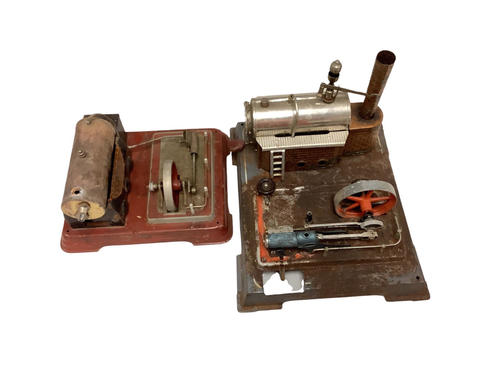 Two toy steam engines. Not checked for working condition. (1 of 1)