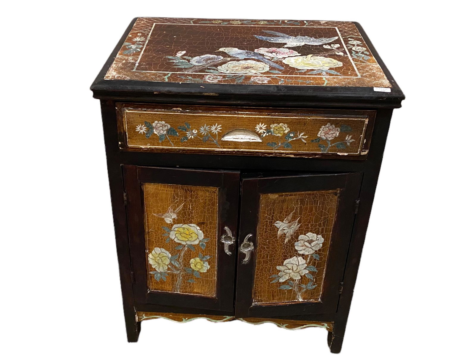 Asian style end stand, 19.5" x 15" x 24". (1 of 3)