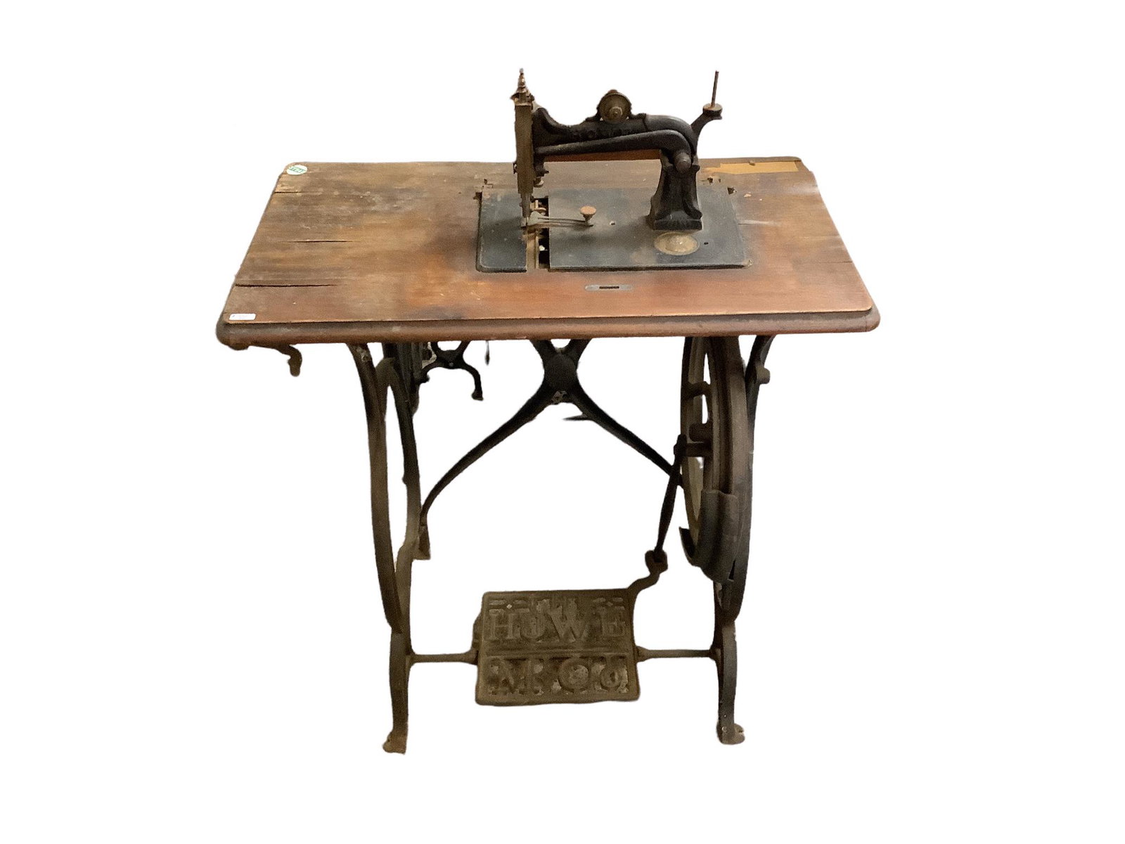 Early Howe Treedle sewing machine: Early Howe Treedle sewing machine