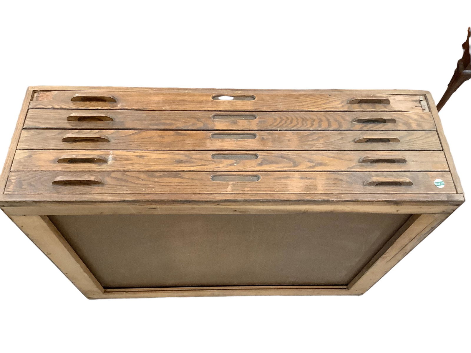 Hamilton 5 drawer blue print cabinet 45.5" x 35" x 14.5" (1 of 1)