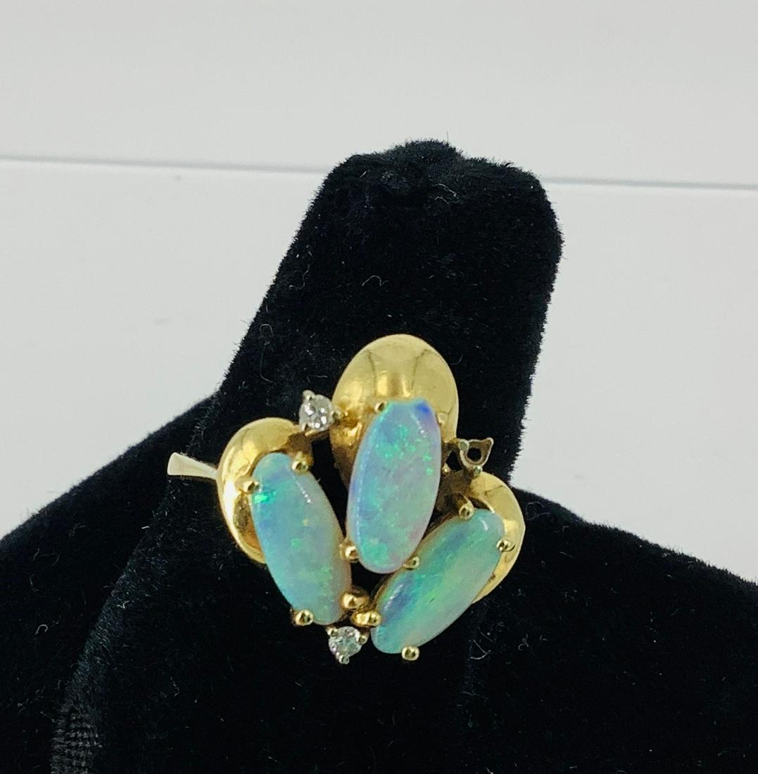 14kt Yellow Gold Opal Ring (1 of 6)
