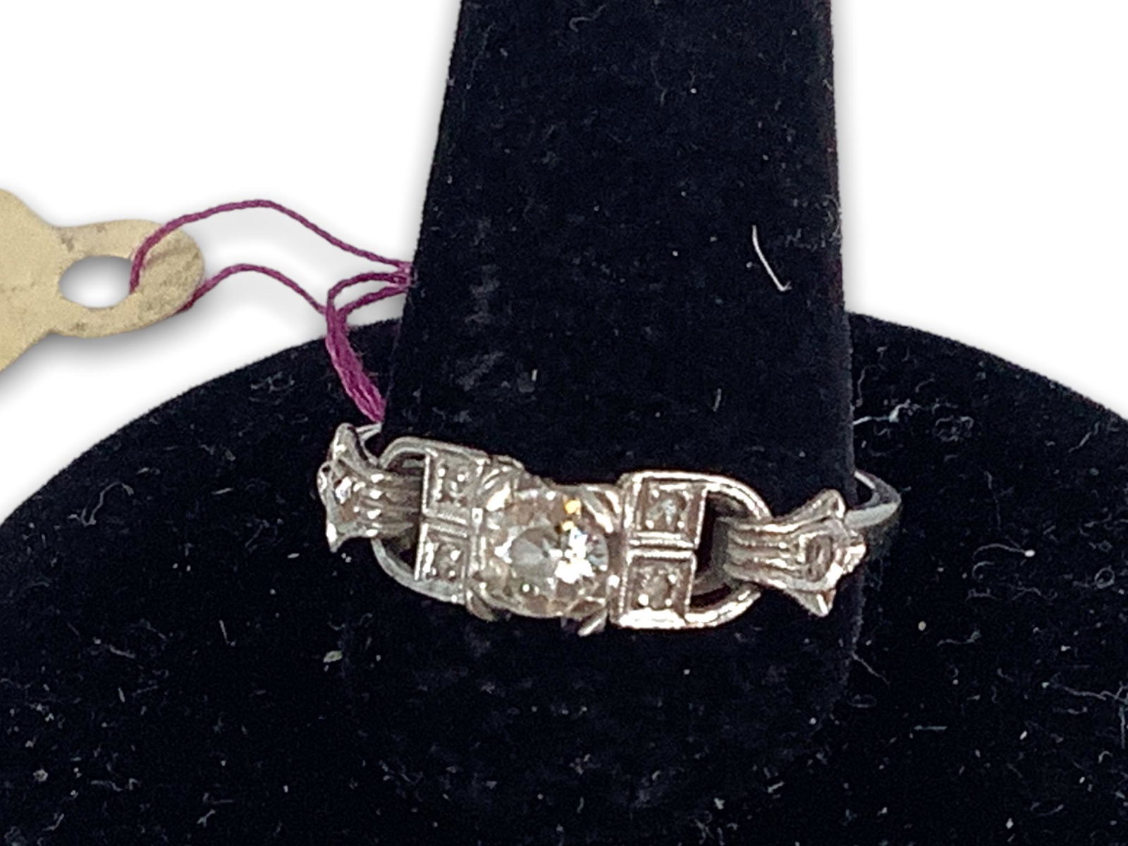 Platinum and Diamond Ring (1 of 2)