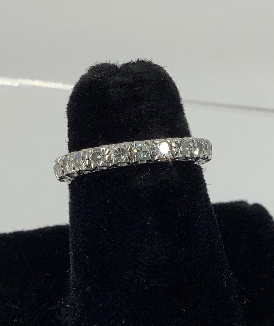 Platinum Diamond Anniversary Band (1 of 3)