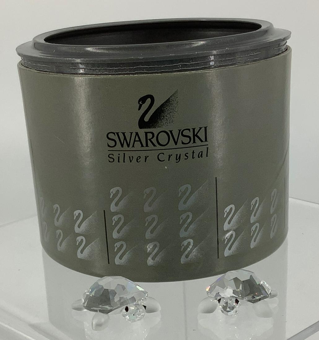Two Swarovski Crystal Turtles In a Branded box (1 of 5)