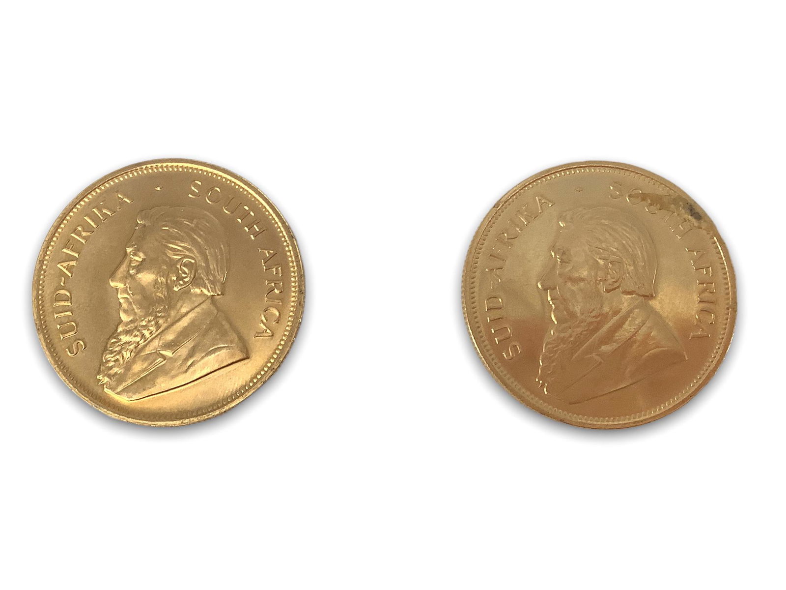 Two South Africa Gold Krugerrand Coins (1 of 3)