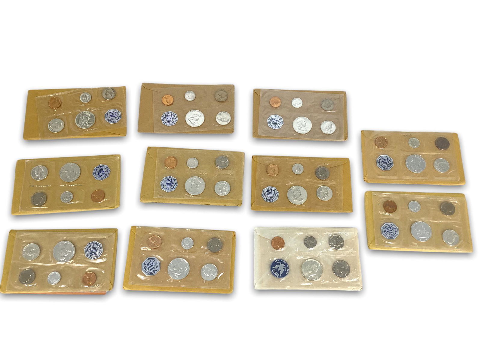 (11) U.S. Mint Proof Sets (1 of 5)