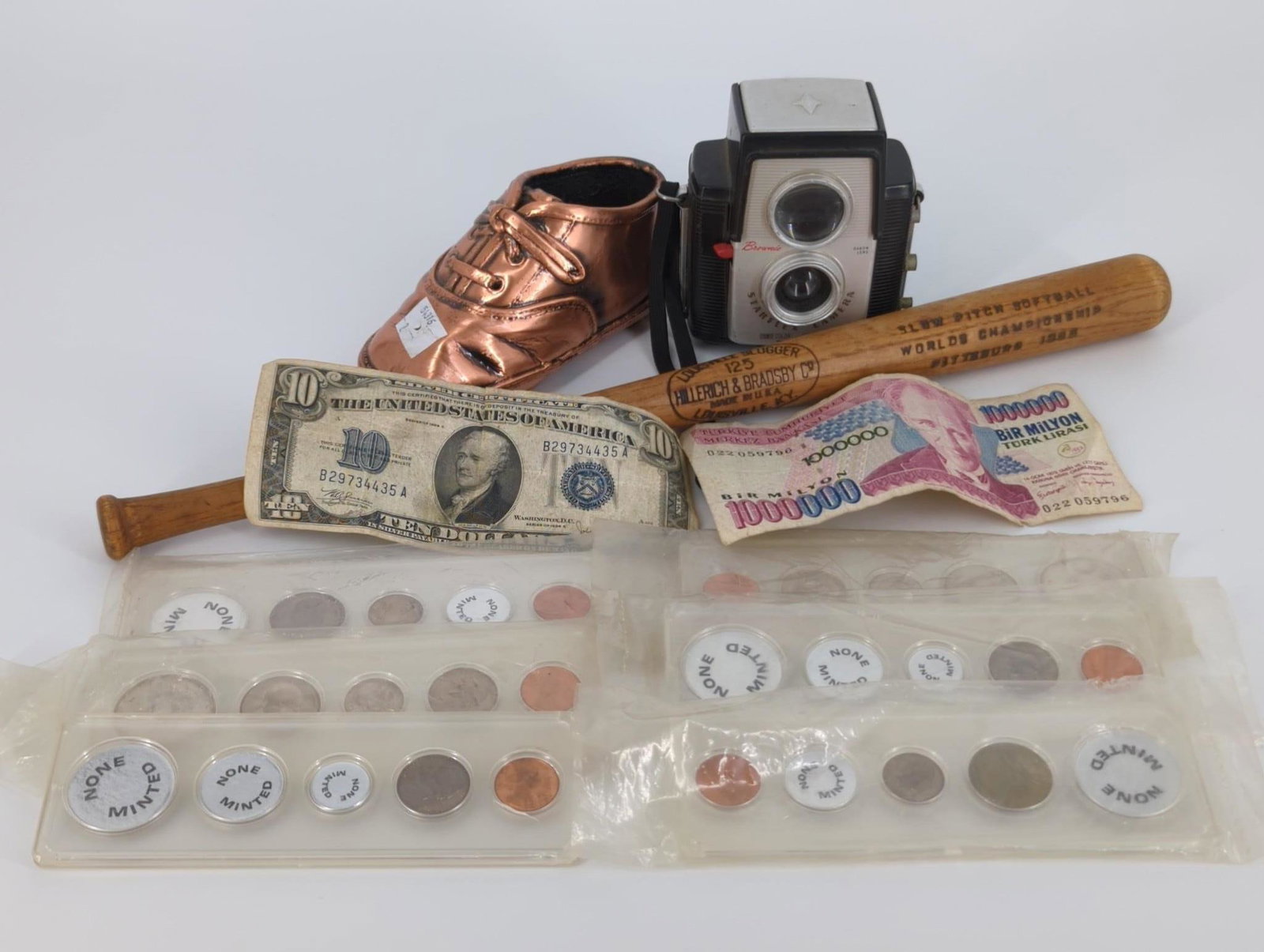 Assorted Coins, Currency, and Accessories (1 of 10)