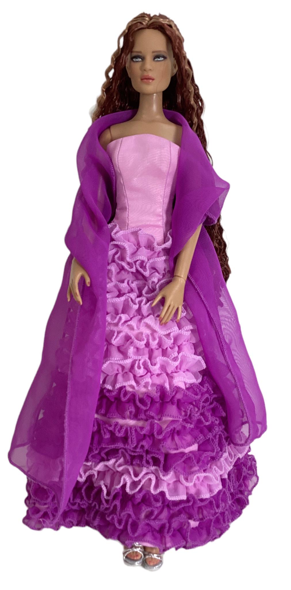 16" Robert Tonner "Jonquil Basic Redhead" doll wearing "Sheer Beauty". No COA or box. (1 of 3)