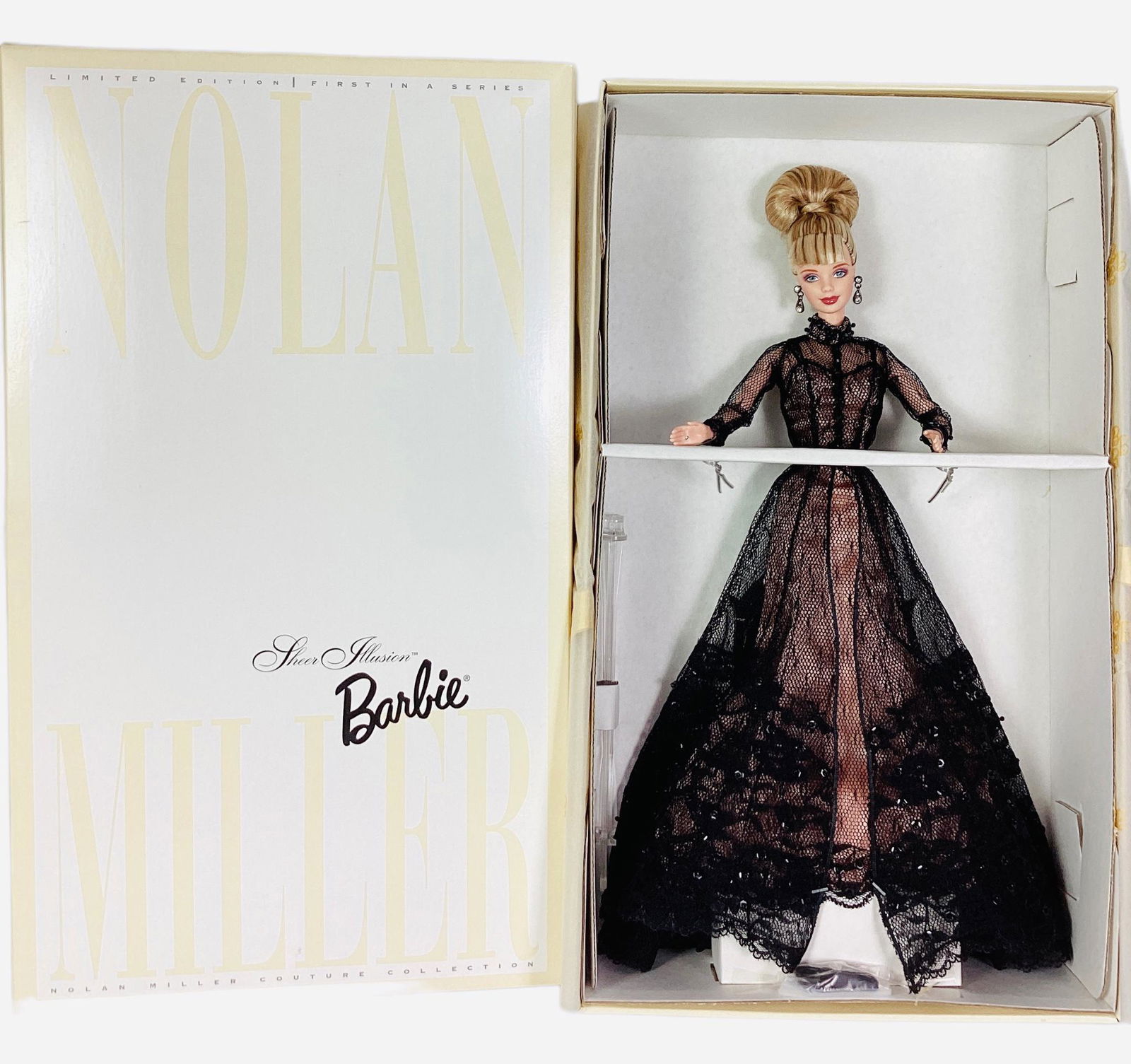 Nolan Miller Sheer Illusion Barbie from the Nolan Miller Couture Collection, limited edition & 1st (1 of 3)