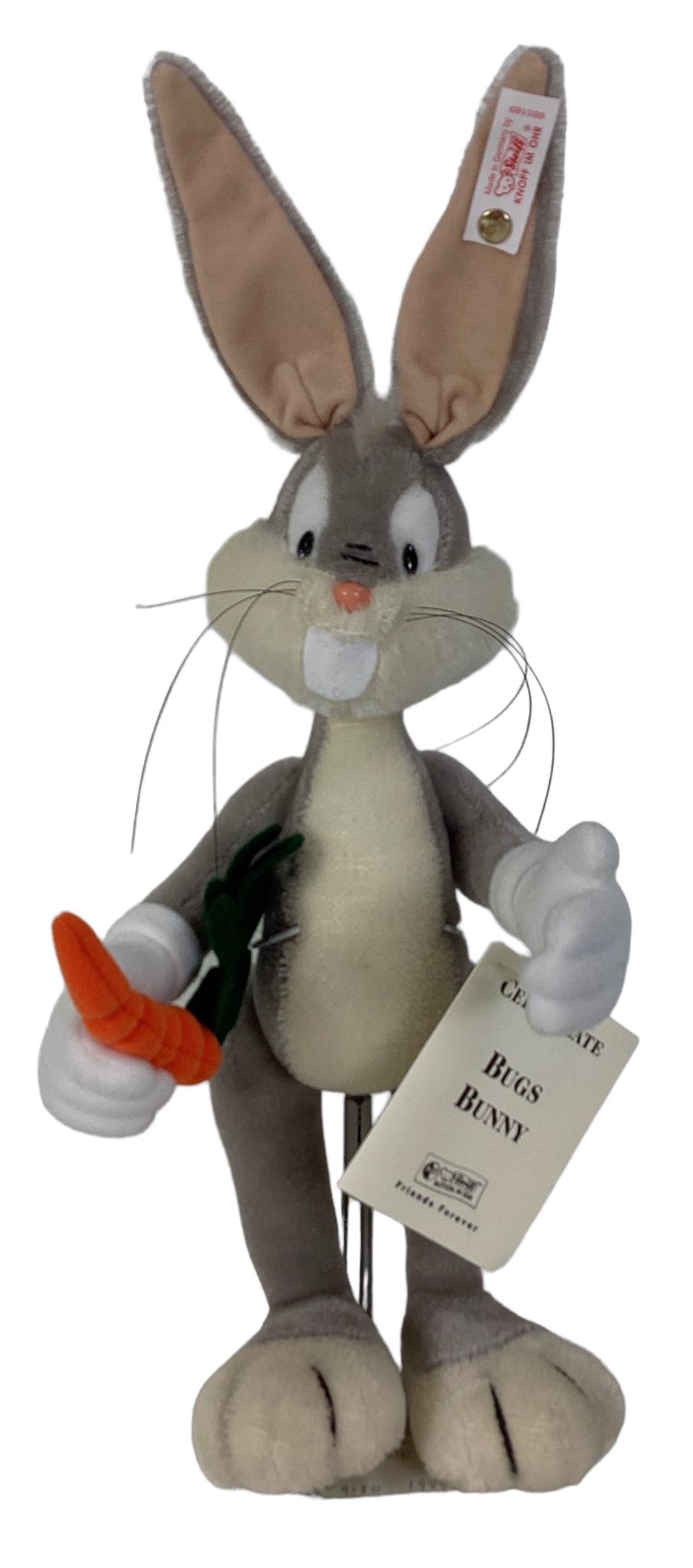 11" Steiff "Bugs Bunny", tagged and comes with a black bag. (1 of 4)