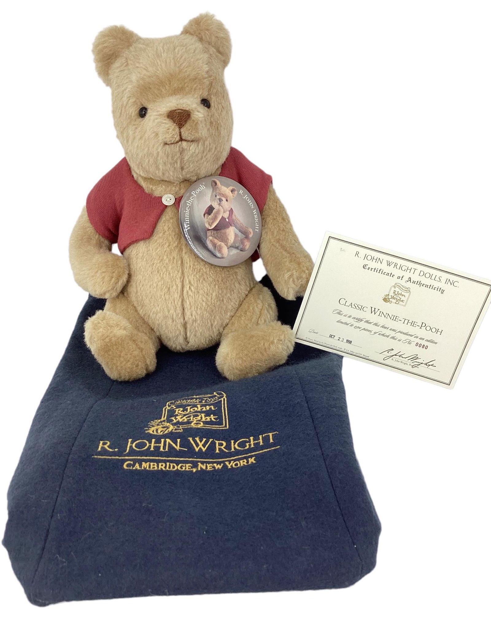 R. John Wright Dolls The Clifford Berryman Bear