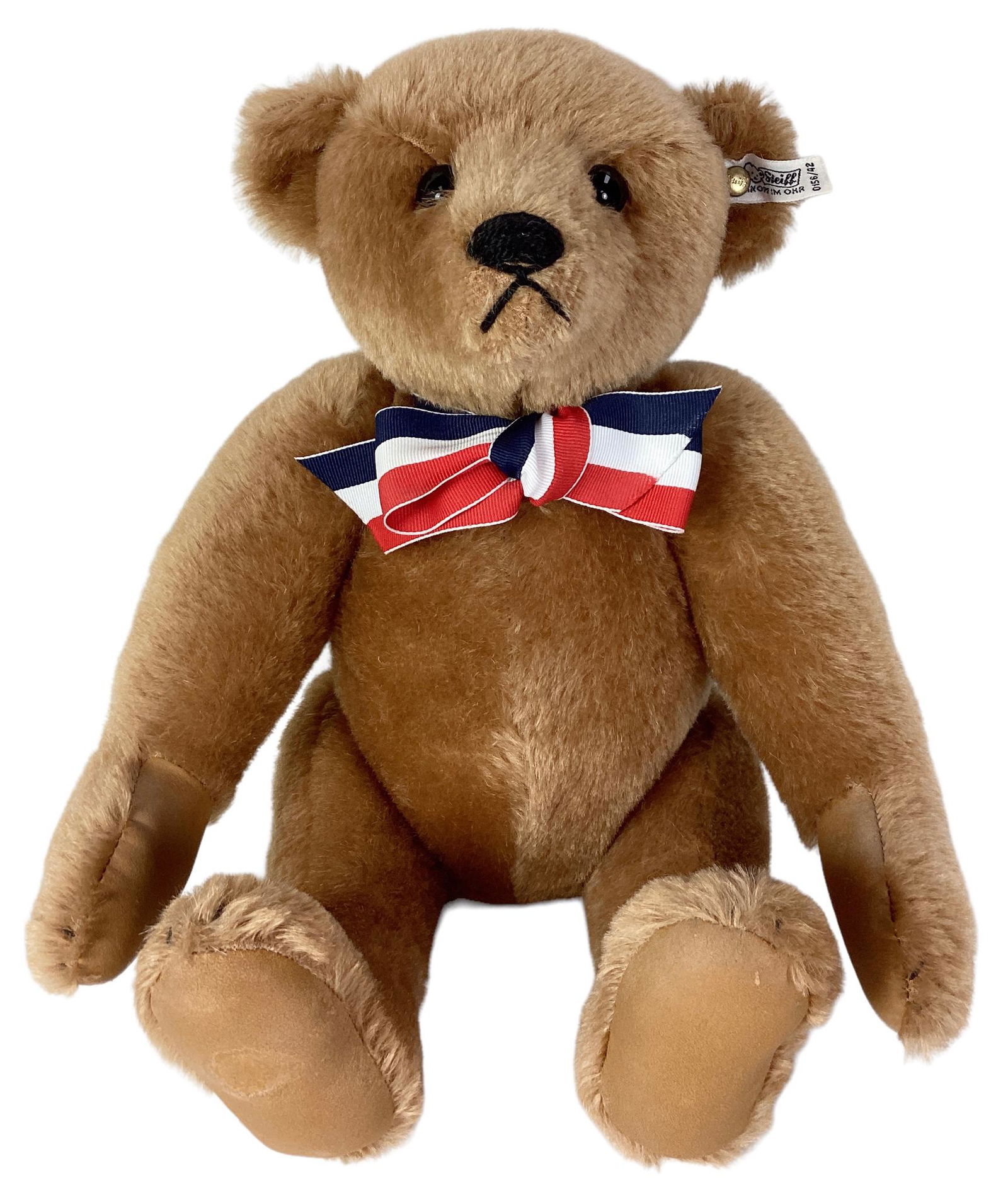 Steiff limited edition bear. 16" caramel mohair bear, jointed at the neck, shoulders and hips, (1 of 3)