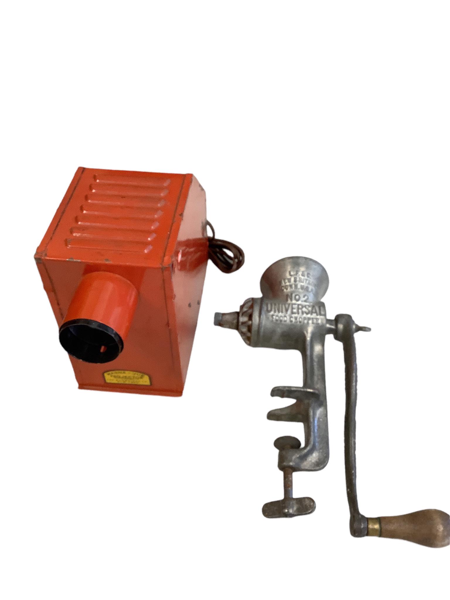#2 Universal Food Chopper and Magna-Vue Projector (not tested).: #2 Universal Food Chopper and Magna-Vue Projector (not tested).