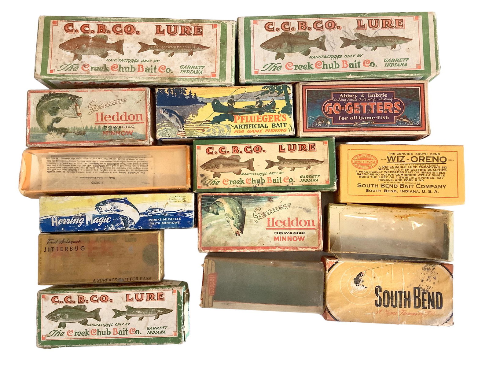 15 Empty Lure Boxes (1 of 2)