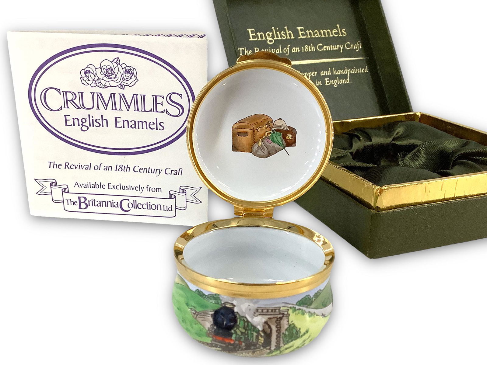 English Enamels by Crummles - Enamel Keepsake Box (1 of 5)