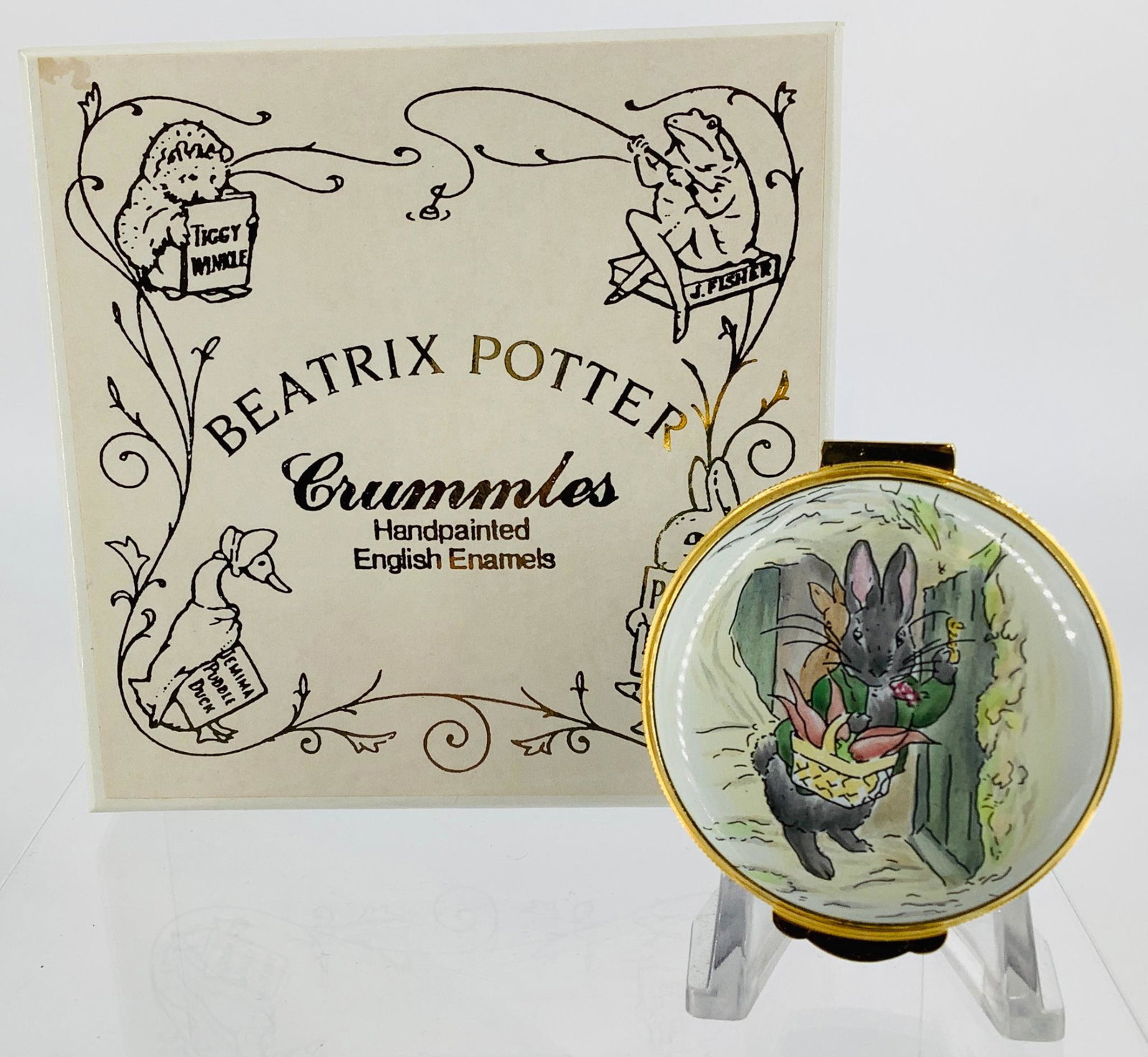 English Enamels by Crummles - Enamel Keepsake Box (1 of 2)