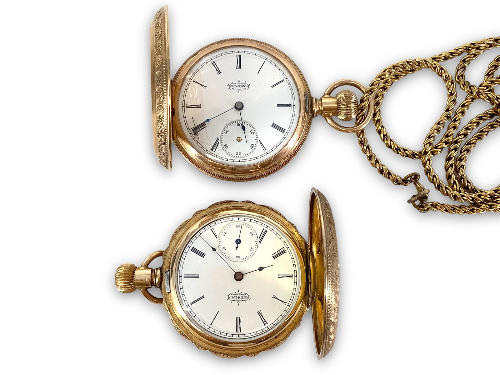 Two Elgin Pocket Watches (1 of 5)