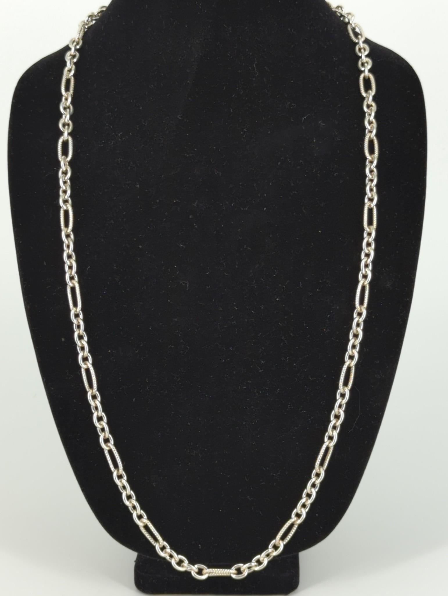 Sterling Silver Chain Necklace (1 of 4)