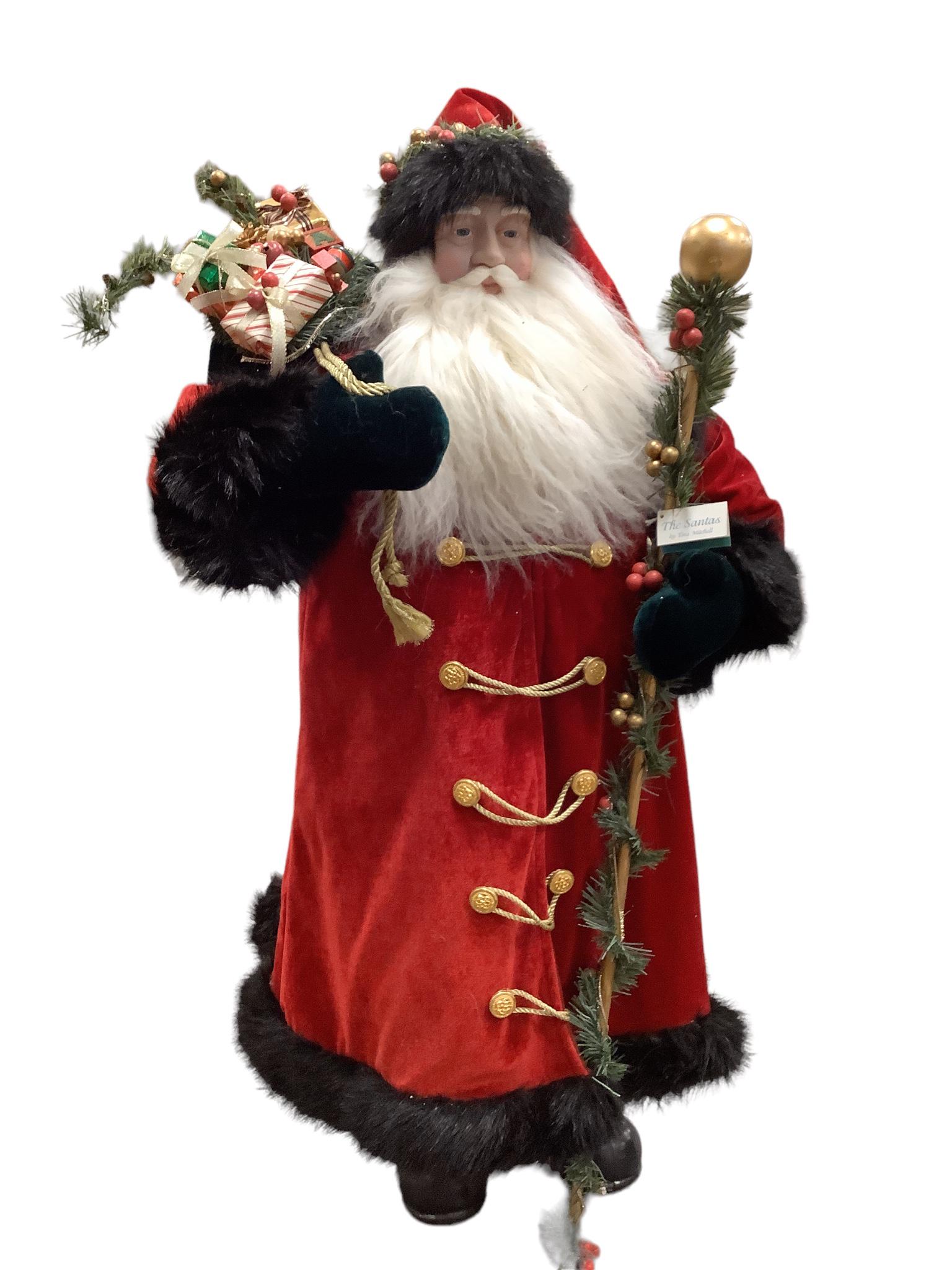 The Santa 40" tall by Tina Mitchell.: The Santa 40" tall by Tina Mitchell.