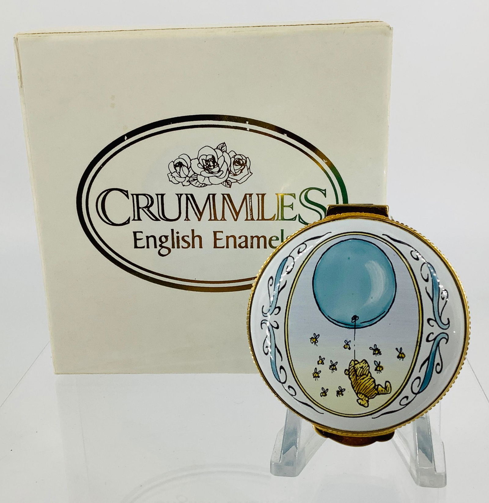 English Enamels by Crummles - Enamel Keepsake Box (1 of 2)