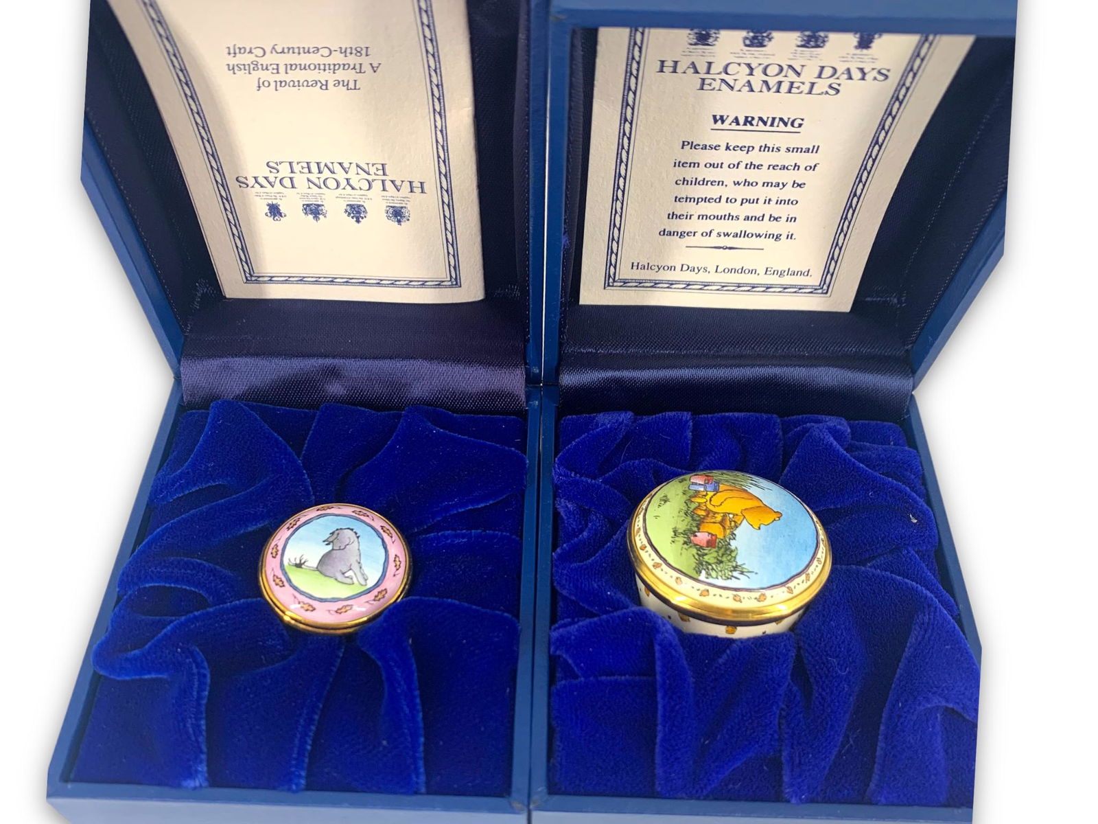 Two Halcyon Enamel Keepsake Boxes (1 of 6)