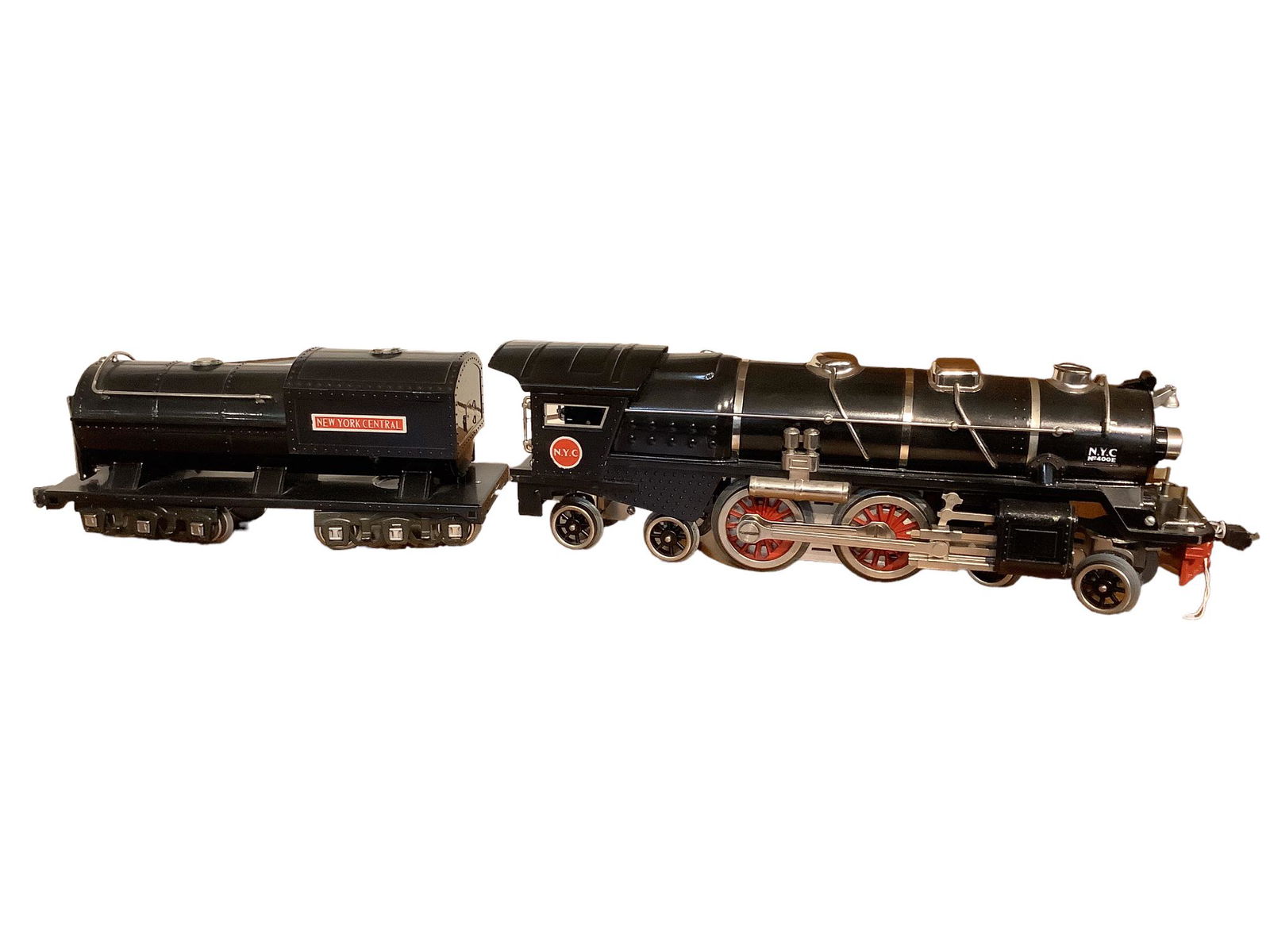 Lionel Std Ga NYC 400E Steam Loco with Oil Tender made by MTH or Williams? Beautiful nickel trim, (1 of 1)
