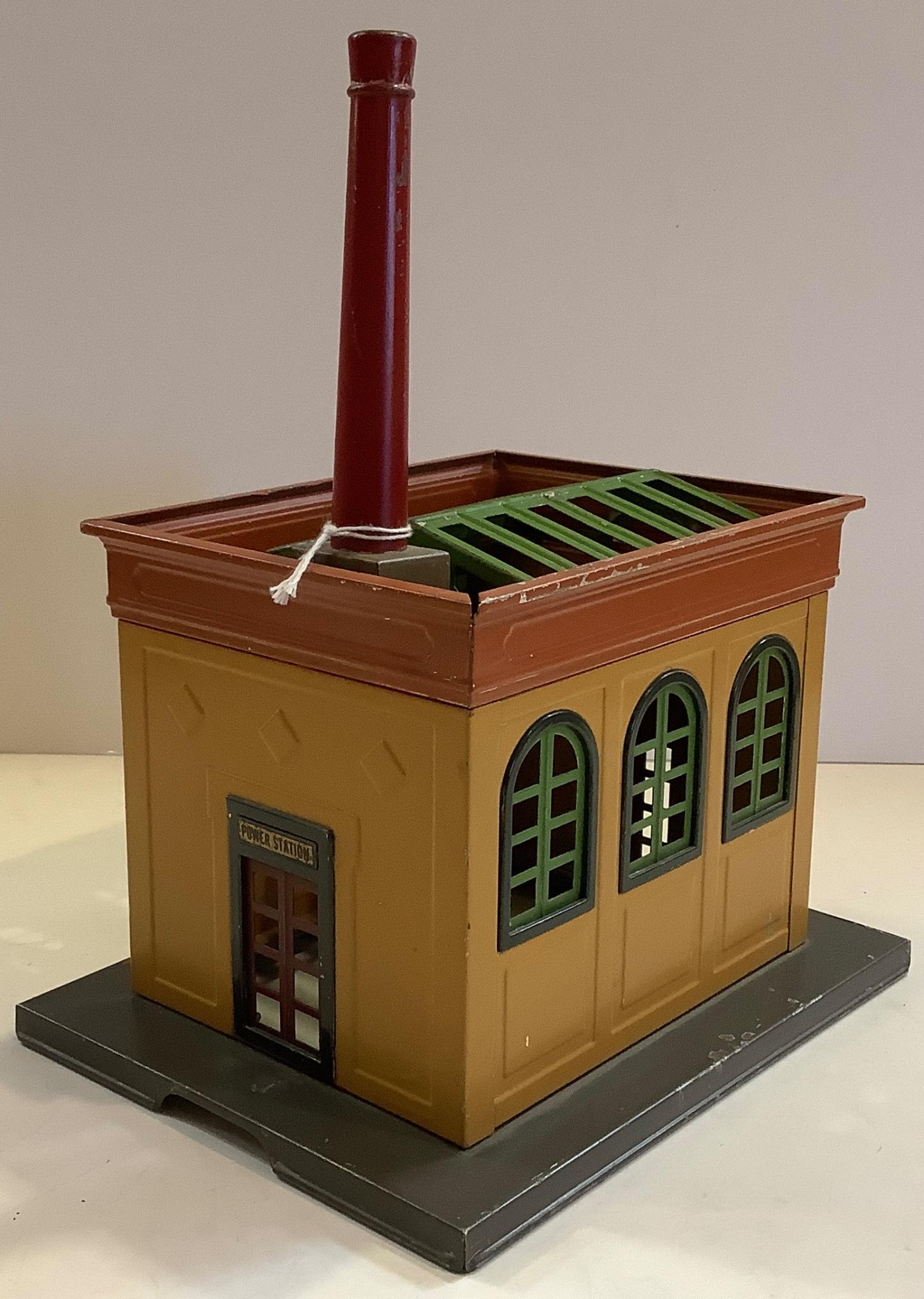 Lionel pre war standard gauge # 435 power station (1 of 1)