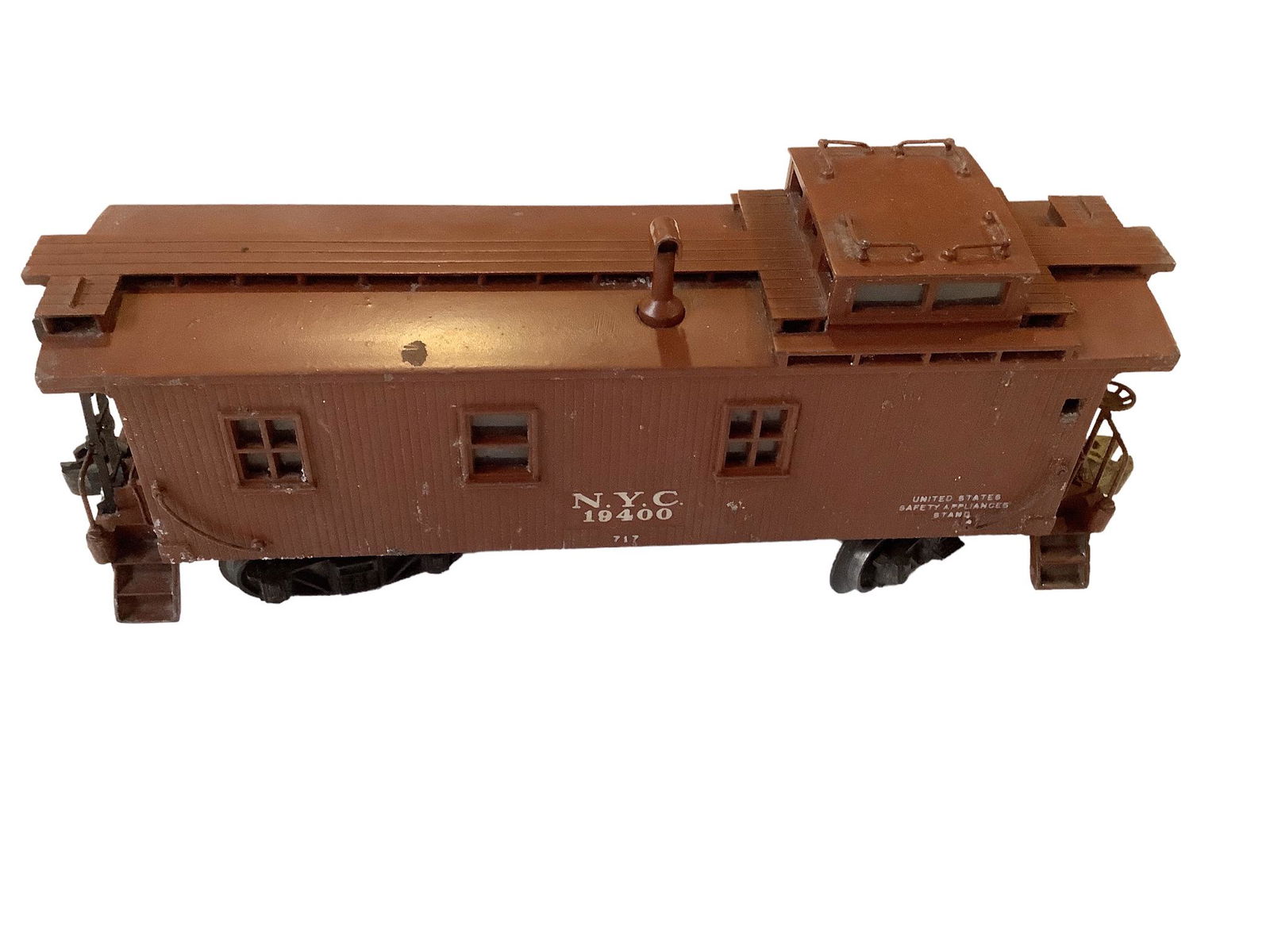 Lionel Prewar 717 caboose die cast metal (1 of 2)