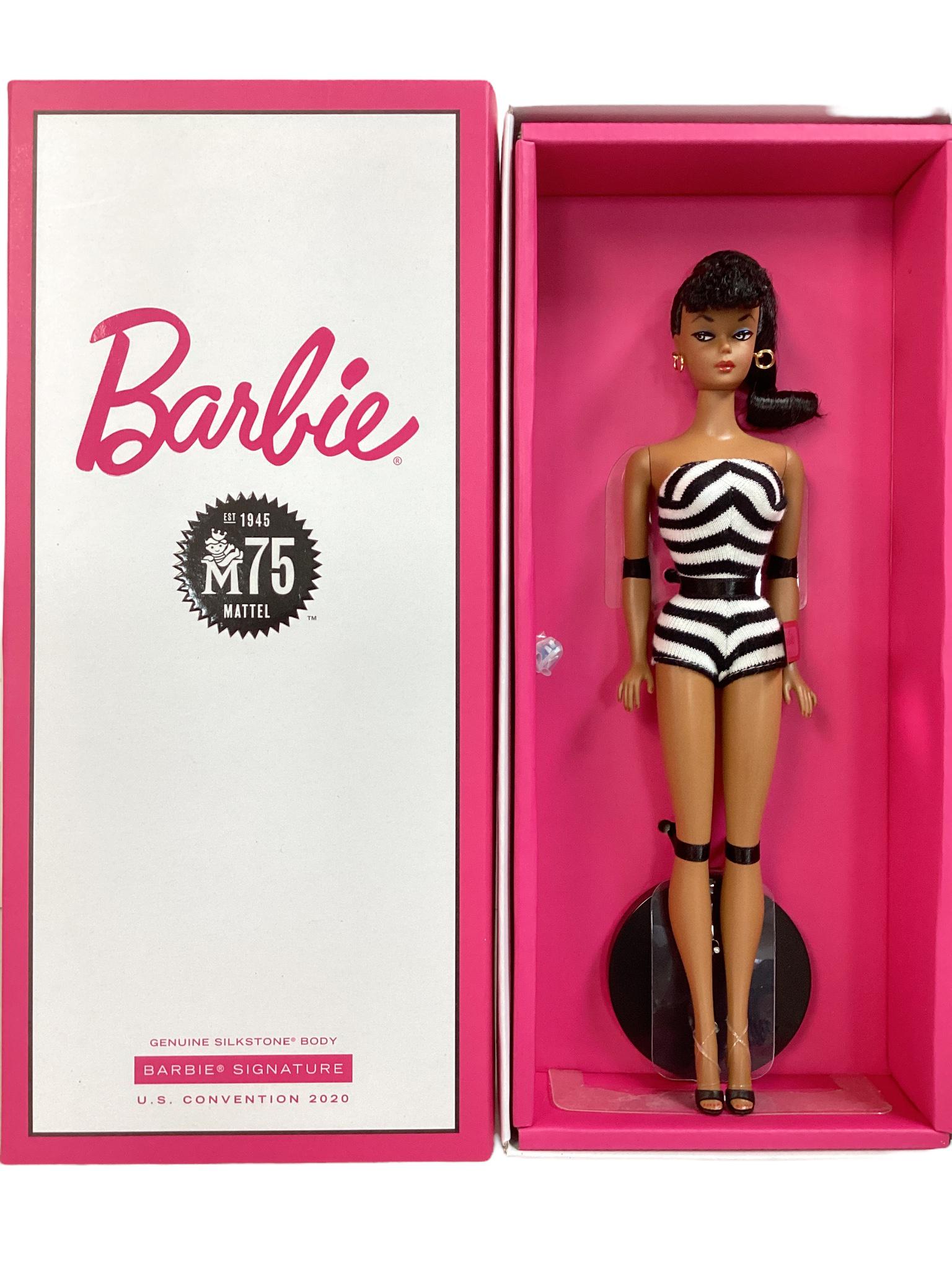 1) Mattel M75 Barbie Signature Dolls U.s. Convention 2020 Genuine