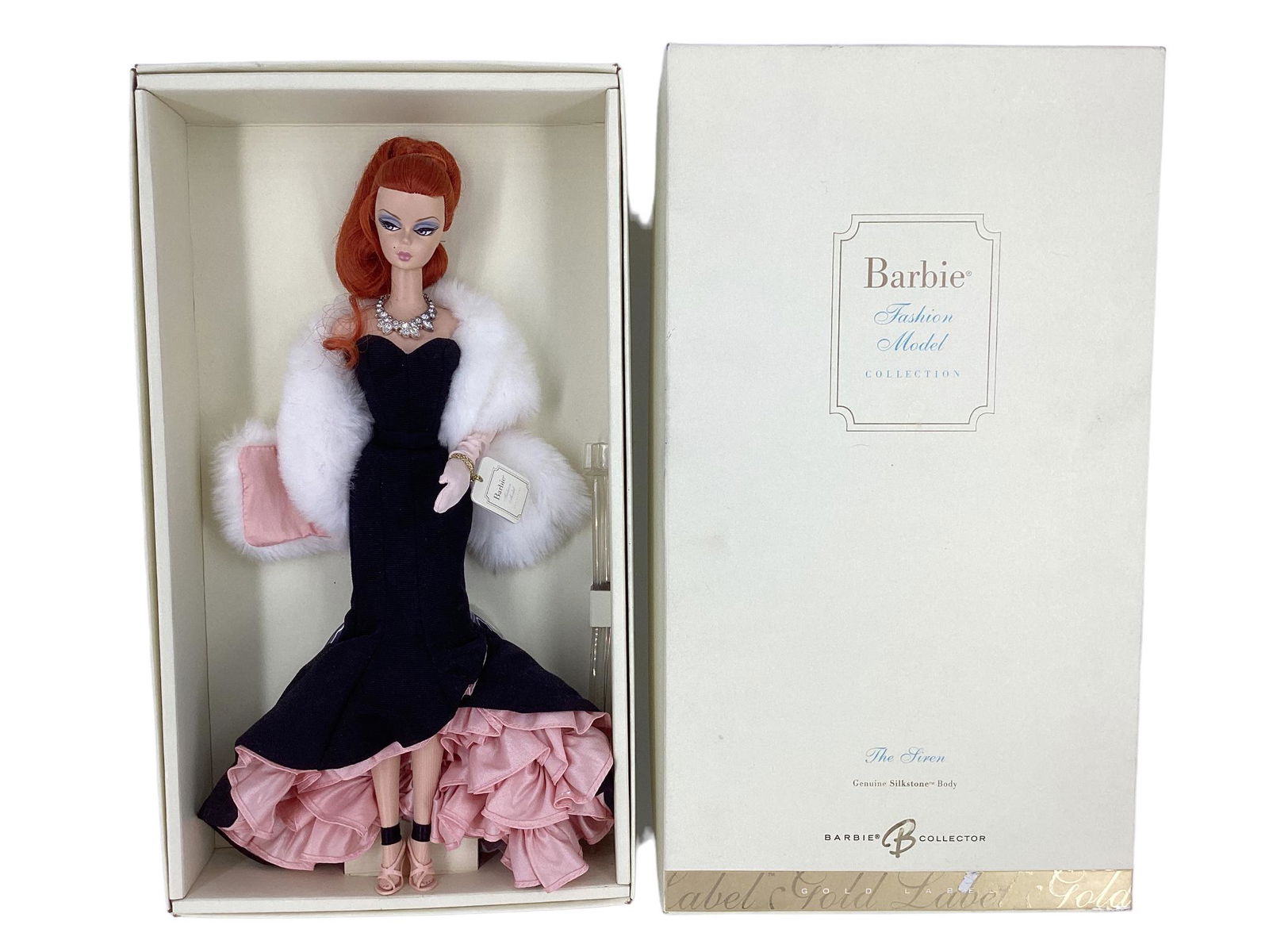 BFMC THE SIREN BARBIE WITH SILKSTONE BODY. Barbie is gorgeous with her styled long red hair, and her (1 of 1)
