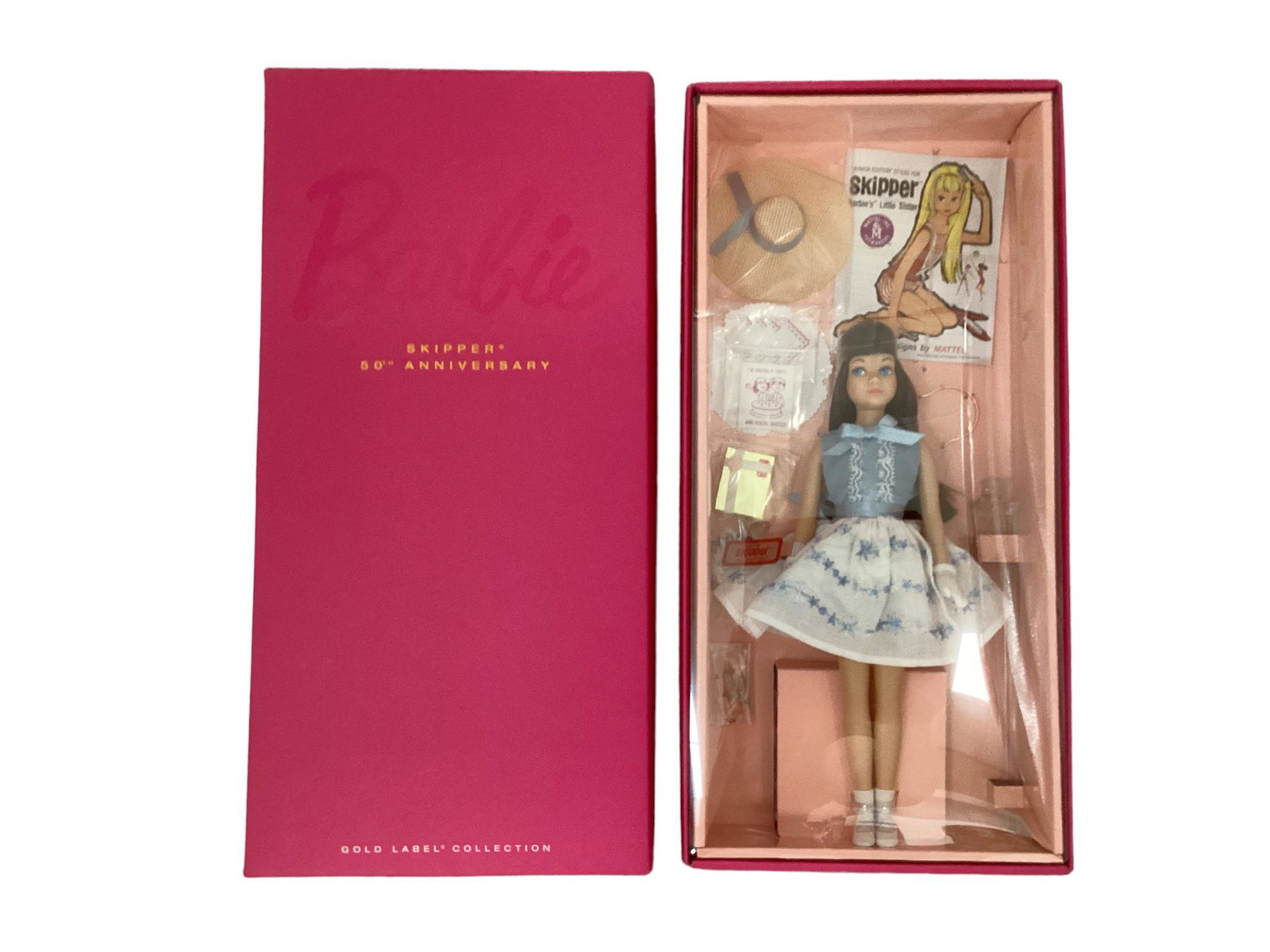 SKIPPER 50TH ANNIVERSARY DOLL wearing 1965 Happy Birthday fashion that comes with many accessories (1 of 1)