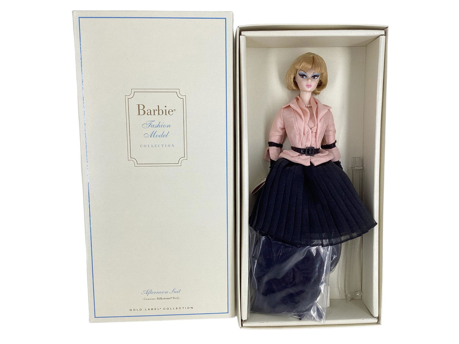 BFMC AFTERNOON SUIT BARBIE, Gold Label Barbie with no more than 4,300 worldwide. She wears a pink (1 of 1)