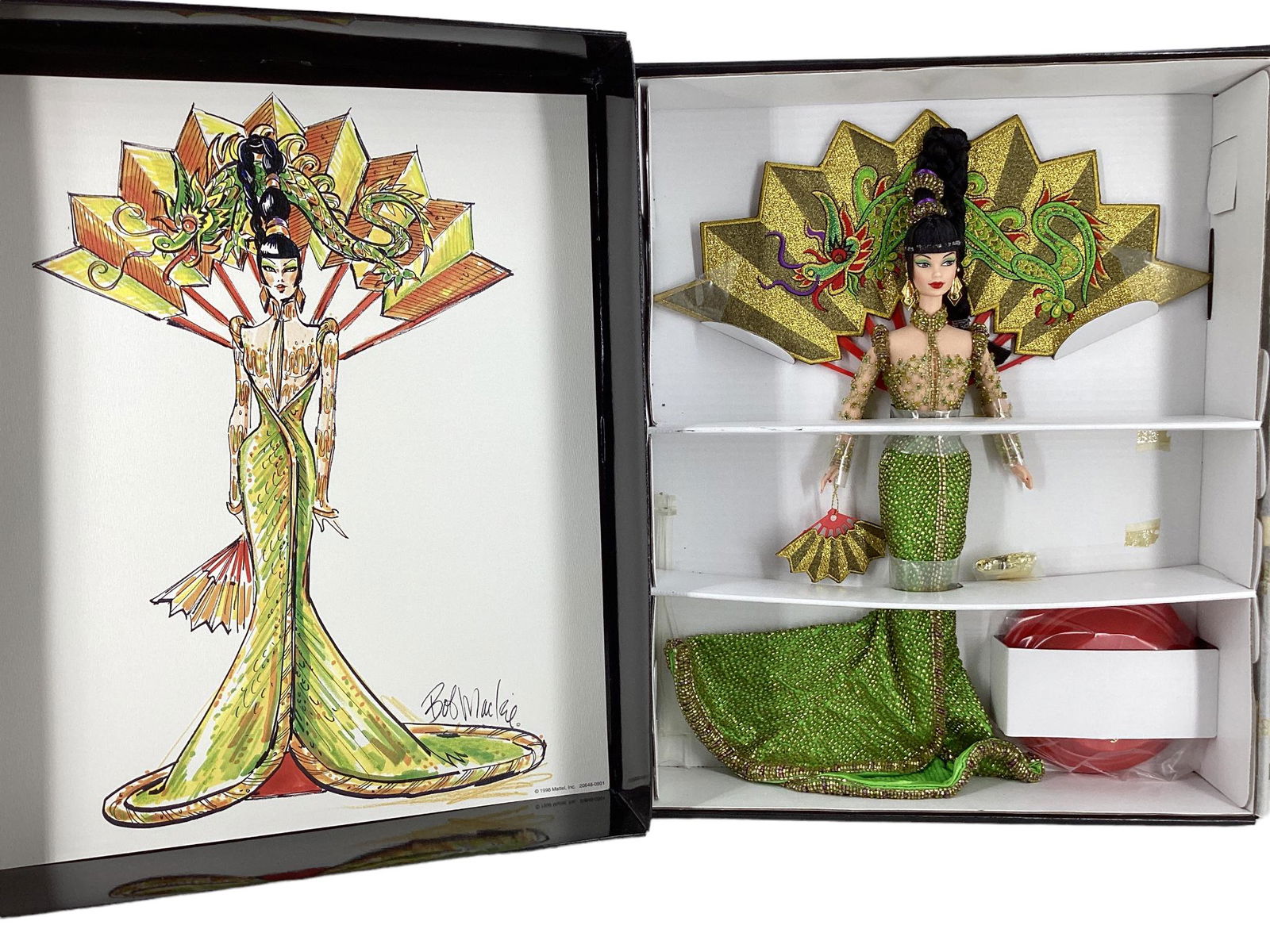 (1) FANTASY GODDESS OF ASIA BARBIE - Limited Edition, 1st in series, International Beauty Collection (1 of 3)