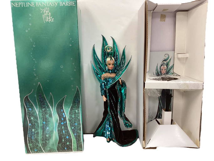 1) Neptune Fantasy Barbie Doll Princess Of Seven Seas 1992 By Bob