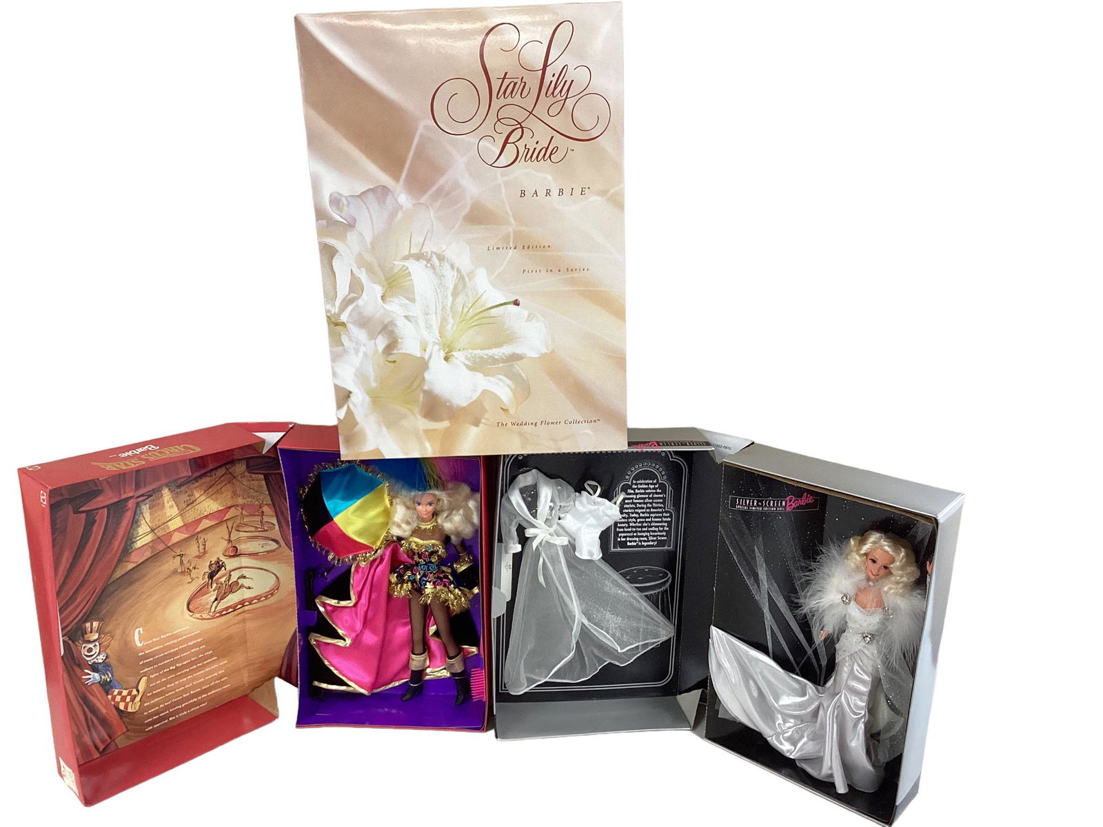 (1) Lot of 3 Barbies including Circus Star (1 of 3)