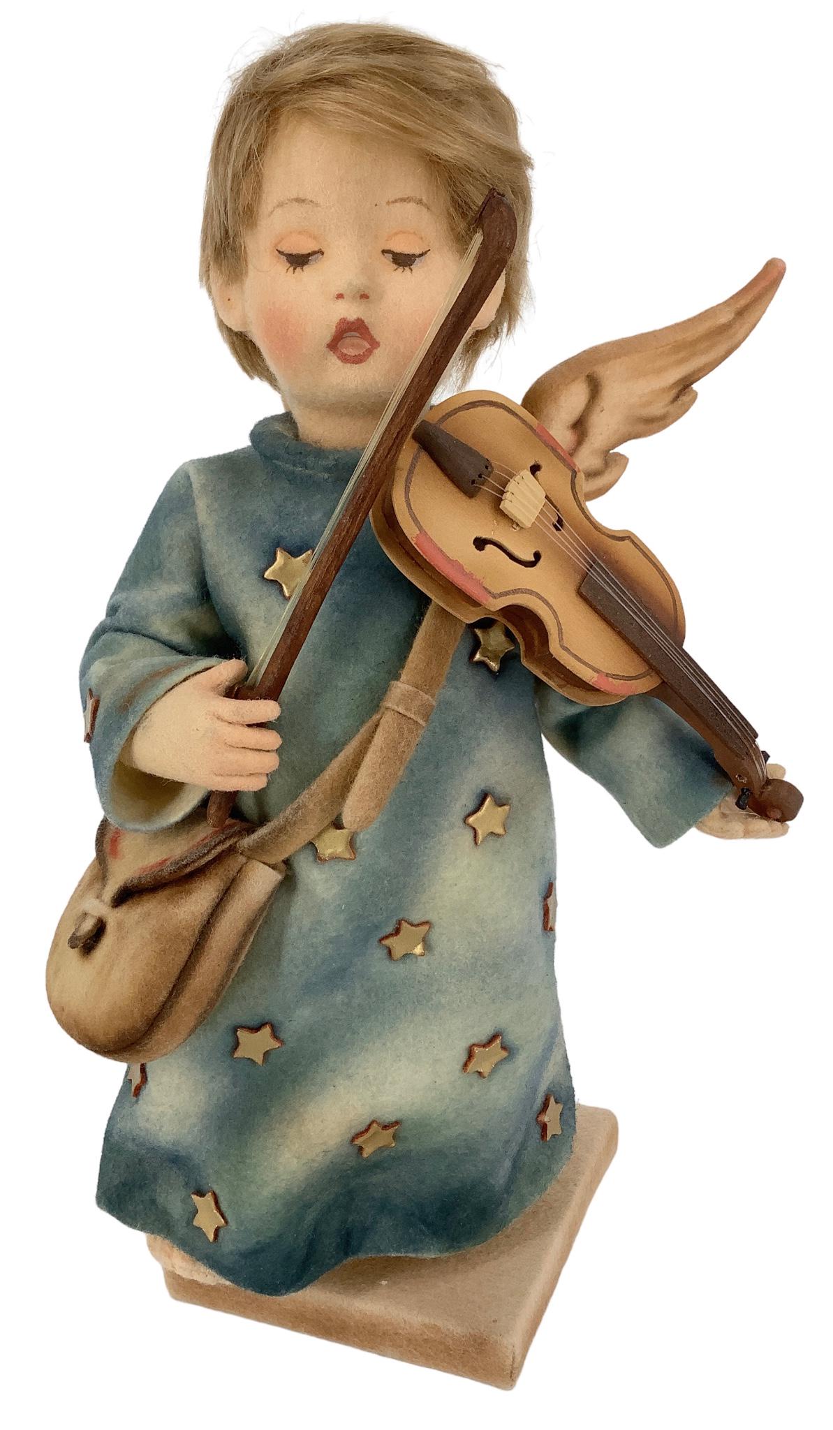 R. John Wright 2015 M.J. Hummel 12" Celestial Musician, with original box and COA. Limited edition: R. John Wright 2015 M.J. Hummel 12" Celestial Musician, with original box and COA. Limited edition 041/100.