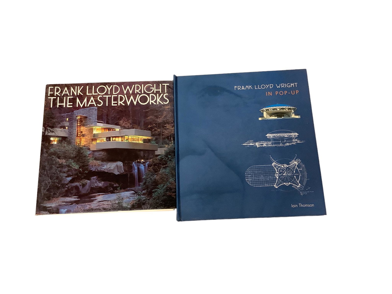 Lot of two,Frank Lloyd Wright books. (1 of 1)