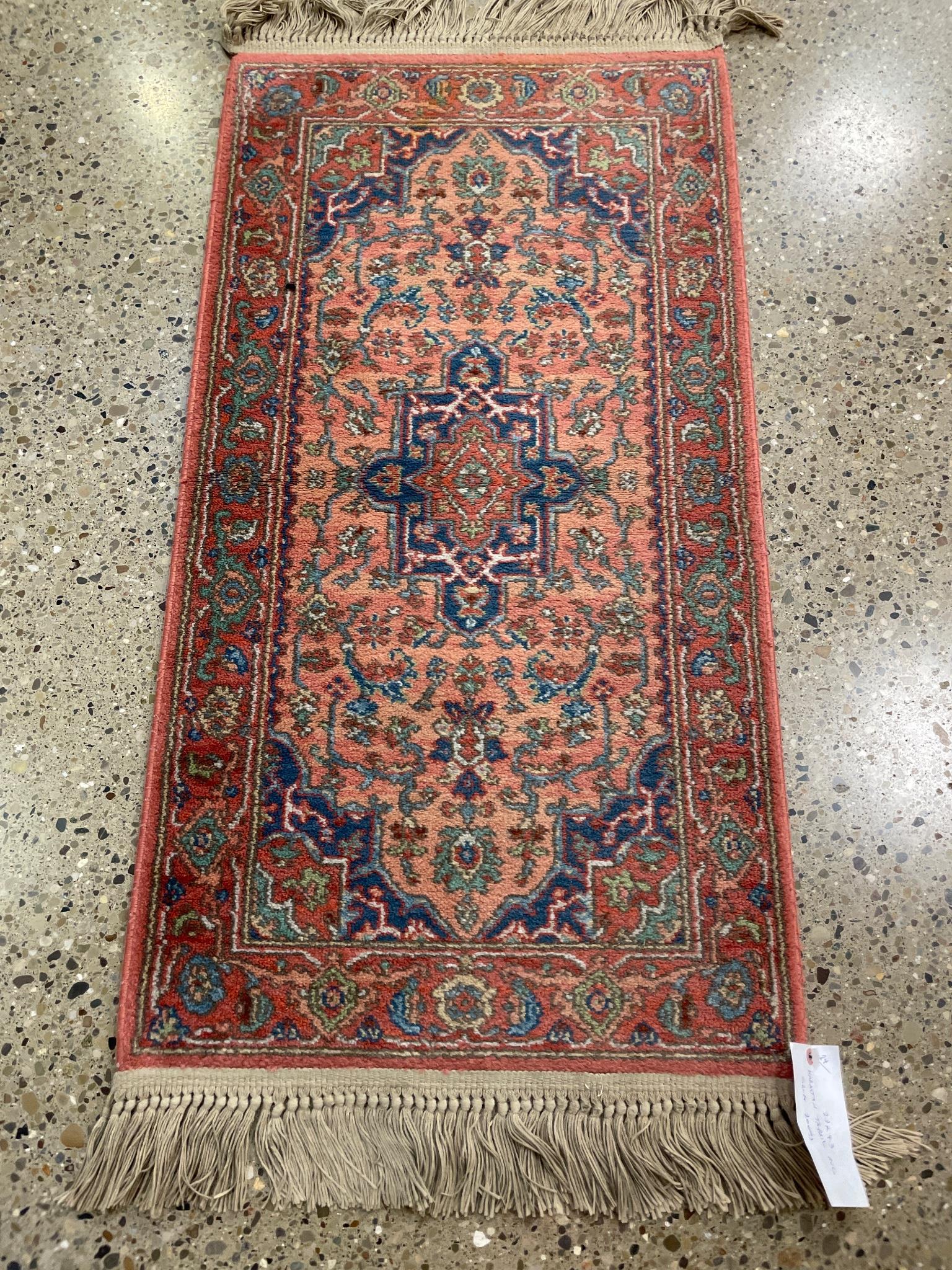 Karastan Tabriz rug, circa 2000's, 2' 2" x 4' 3". (1 of 2)