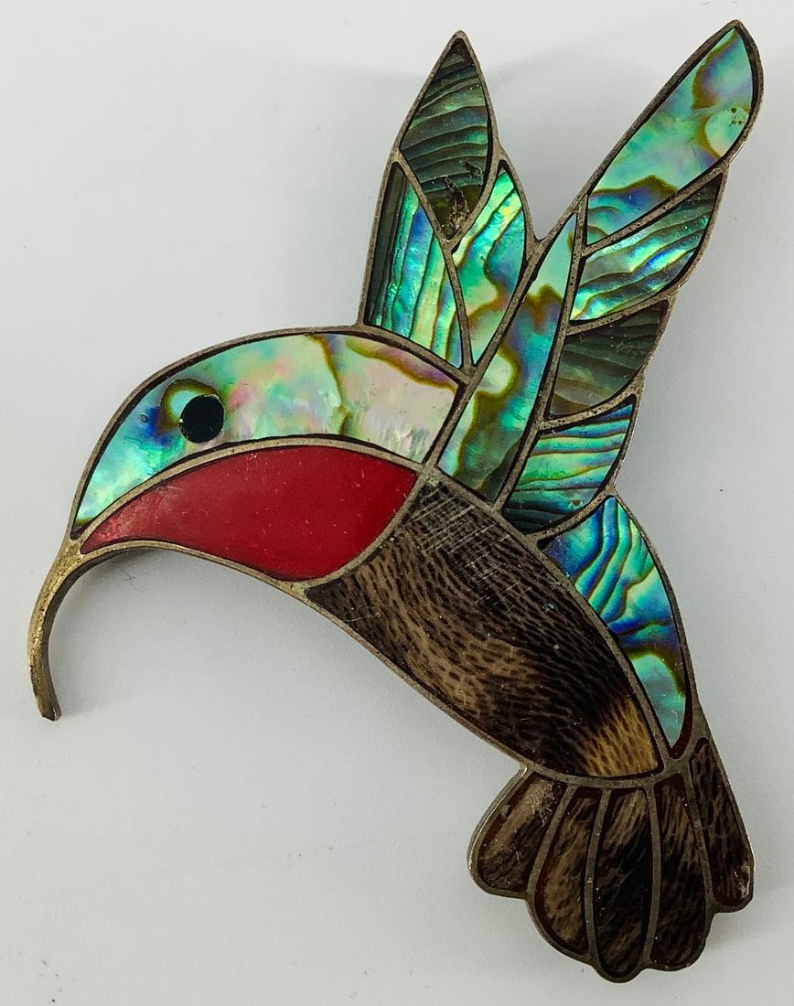 Sterling Silver Bird Pin/Pendant (1 of 2)