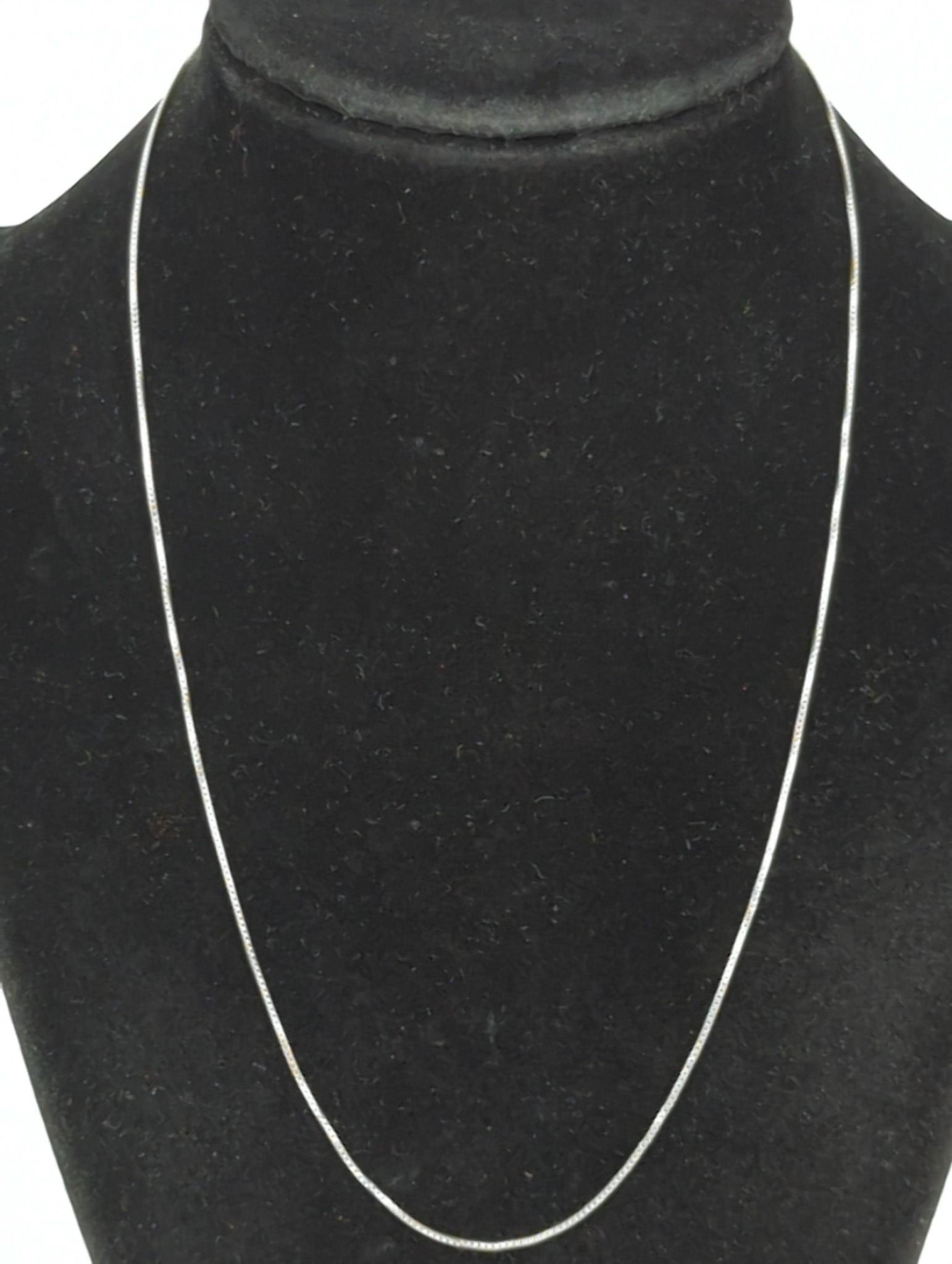 14kt White Gold Chain Necklace (1 of 3)