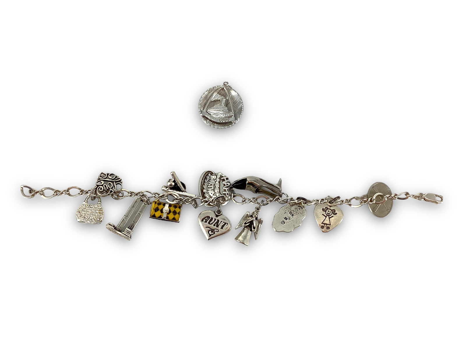 Silver Charm Bracelet (1 of 5)