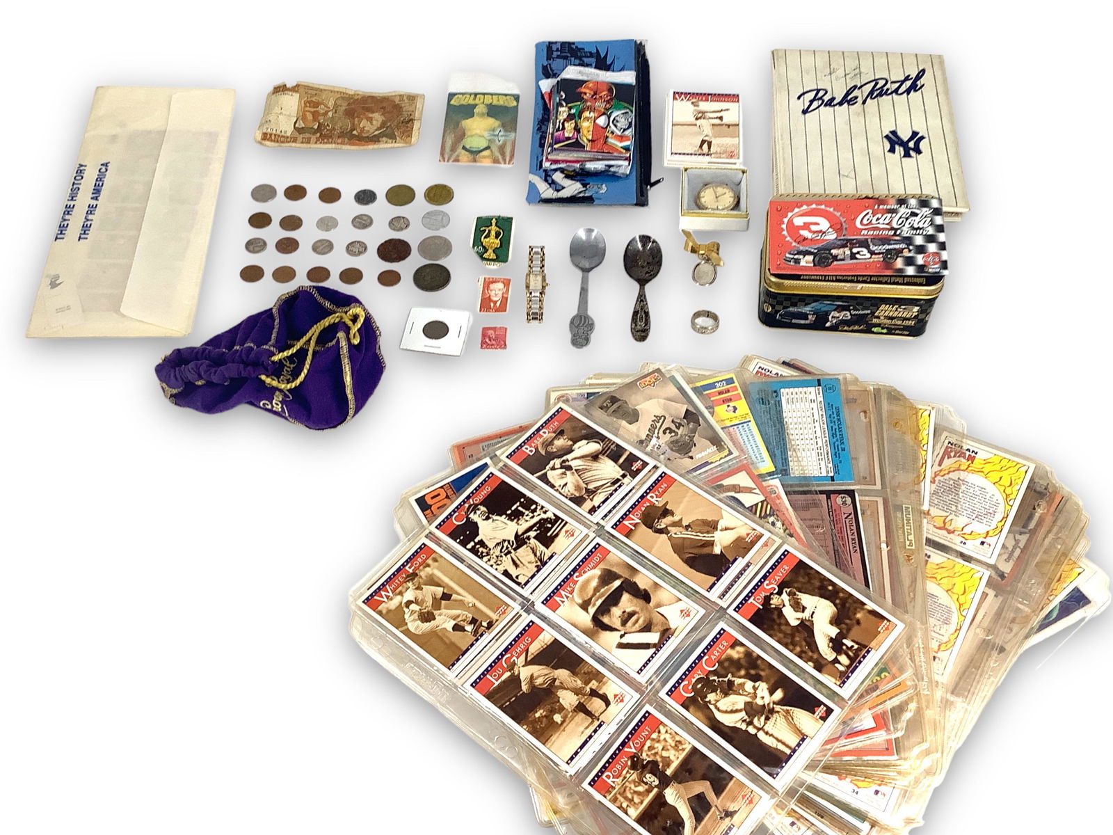 Deposit Box Contents - Coins and Currency, Arrowheads, Trading Cards and More (1 of 12)