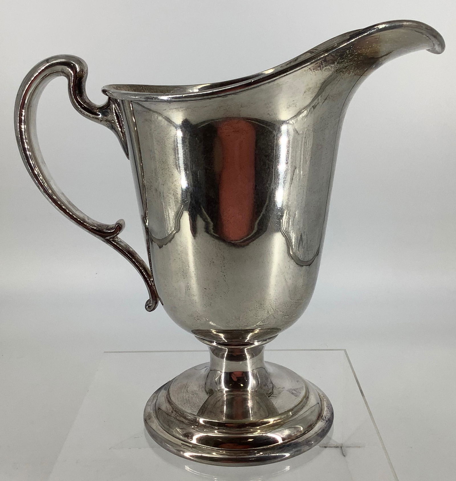 Antique Lawrence B Smith Co Boston Silver Plated Water Pitcher (1 of 6)